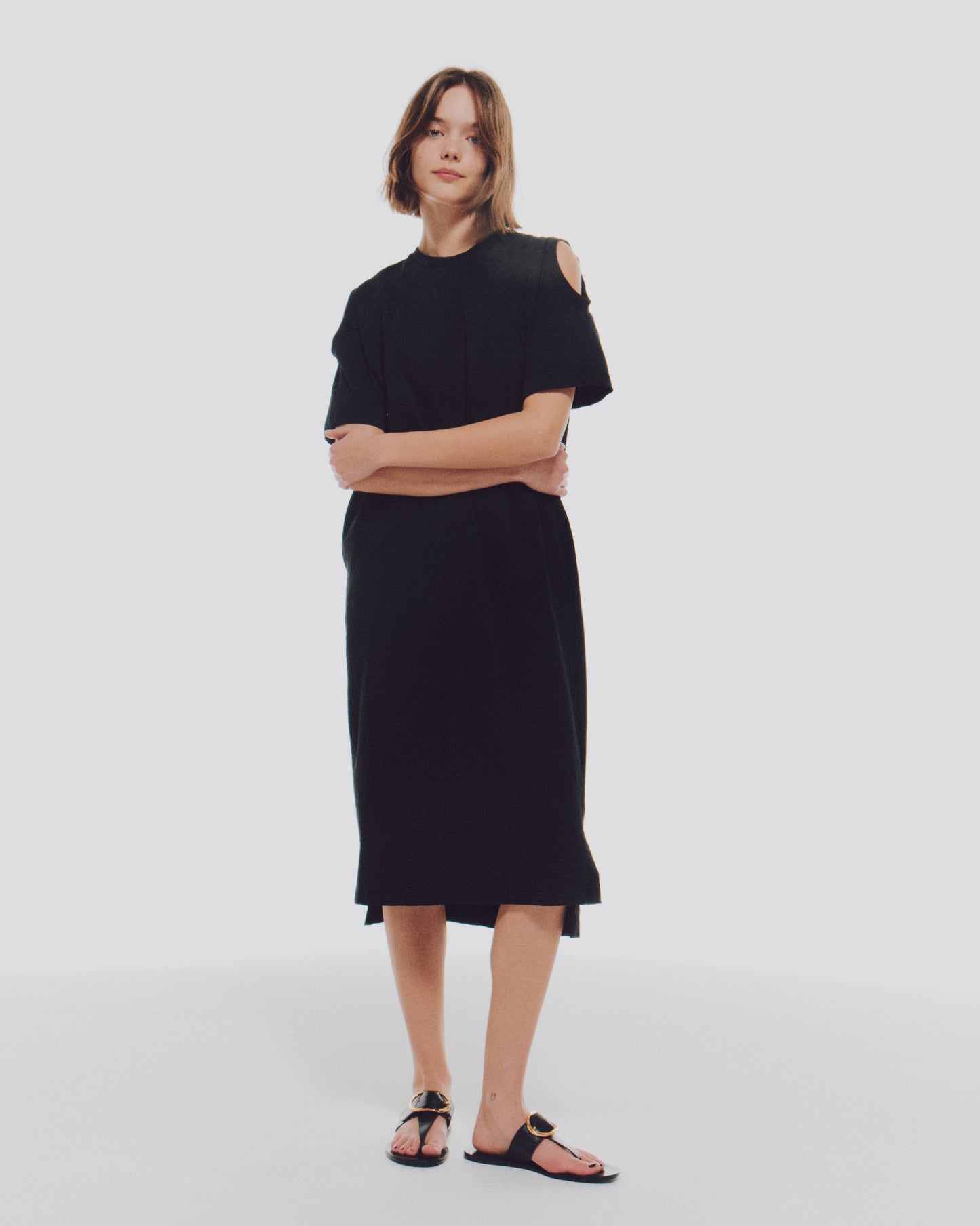 【予約商品】 FUNCTIONAL CO SHOULDER/OPEN DRESS