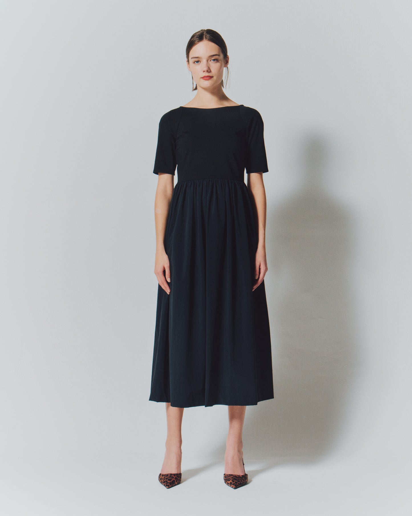 【予約商品】 JRSY COMBI GATHER DRESS
