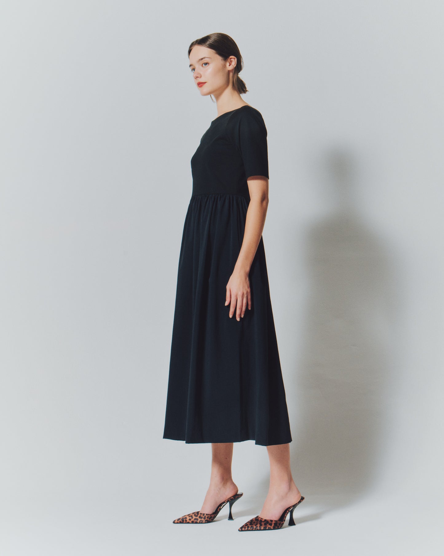 【予約商品】 JRSY COMBI GATHER DRESS
