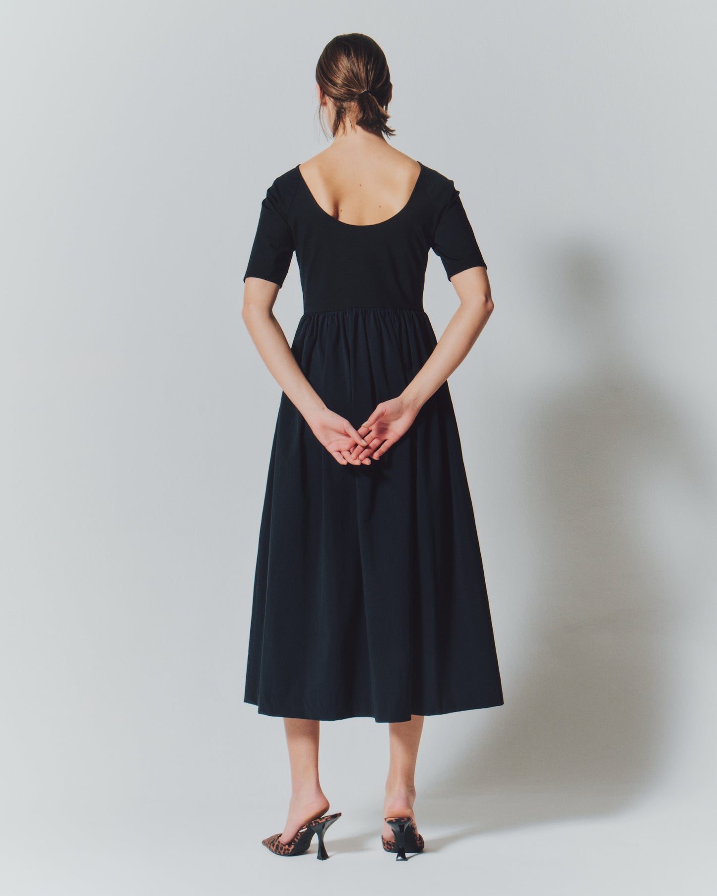 【予約商品】 JRSY COMBI GATHER DRESS