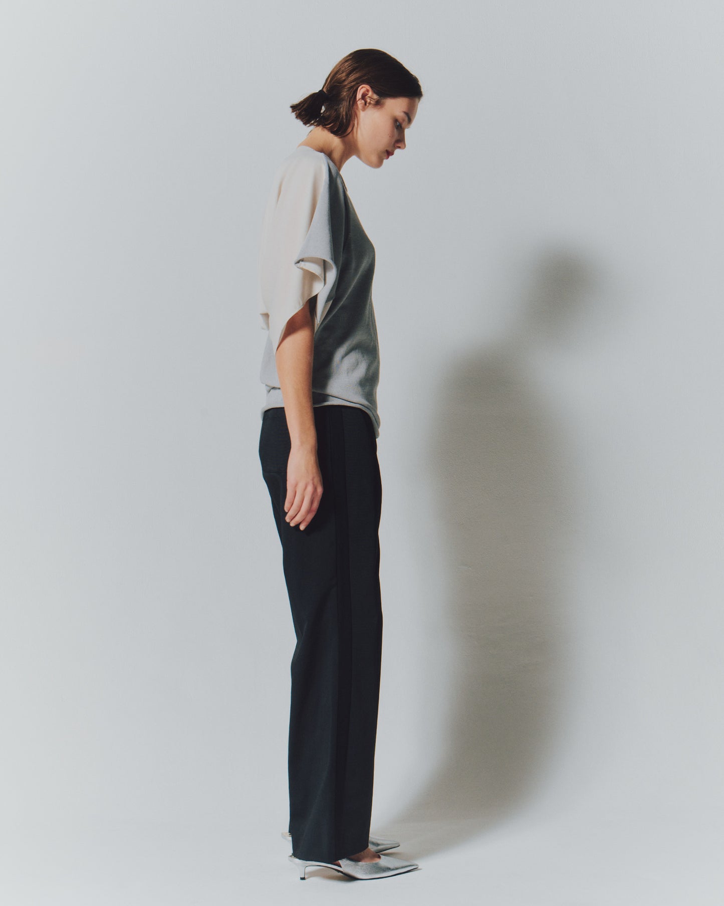 【予約商品】 COMBI CHIFFON DRAPE TOPS
