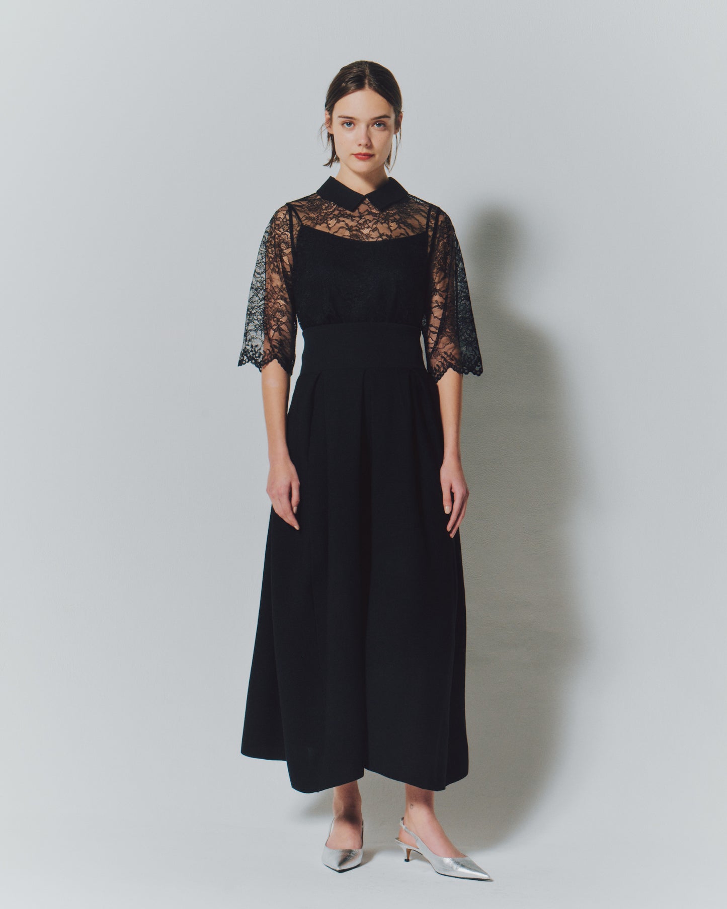 【予約商品】AIR YARN GARTER BARE DRESS