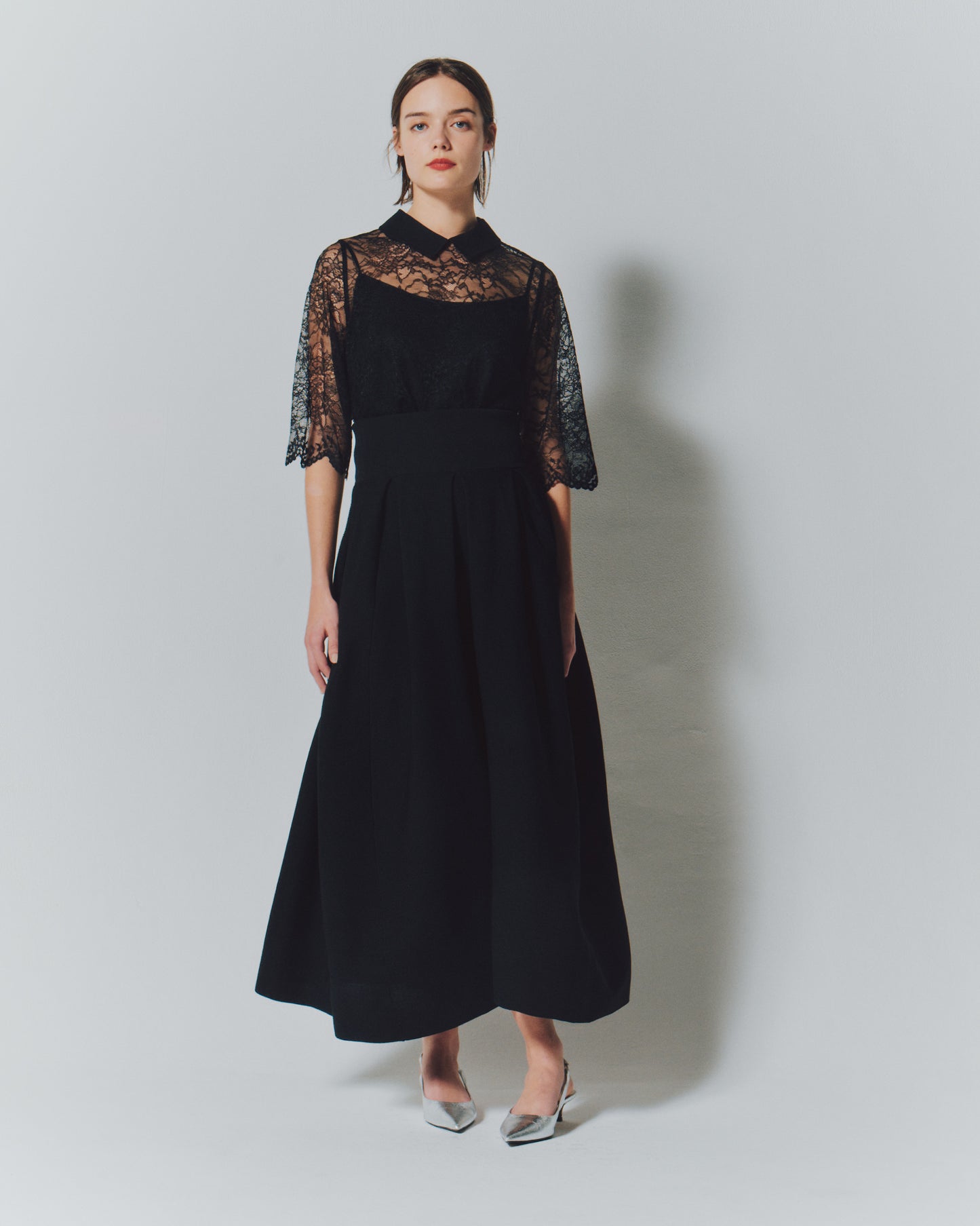 【予約商品】AIR YARN GARTER BARE DRESS