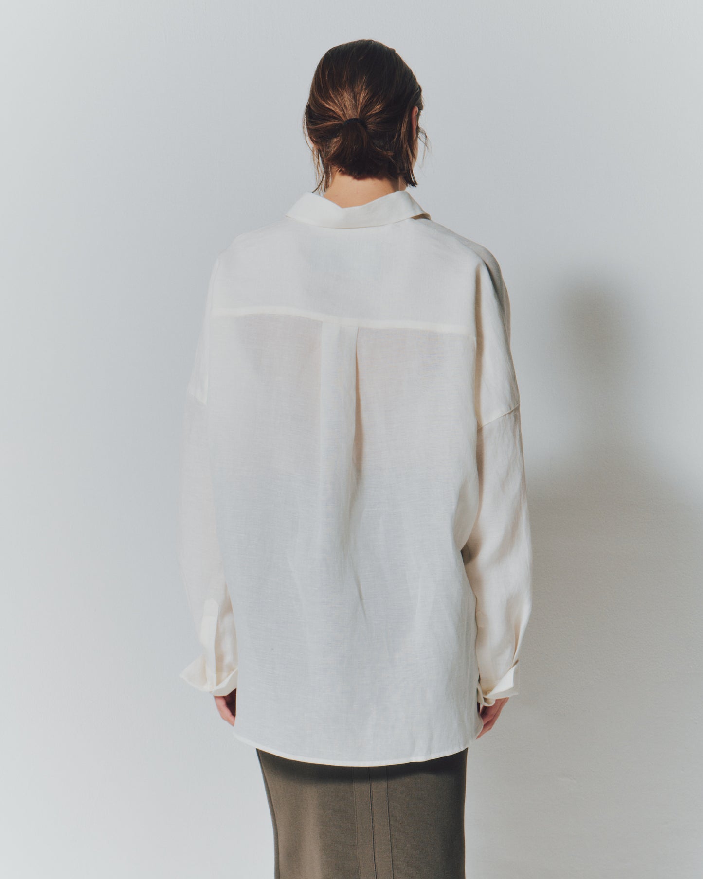 【予約商品】 LINEN PPLN TUCKING P/OVER