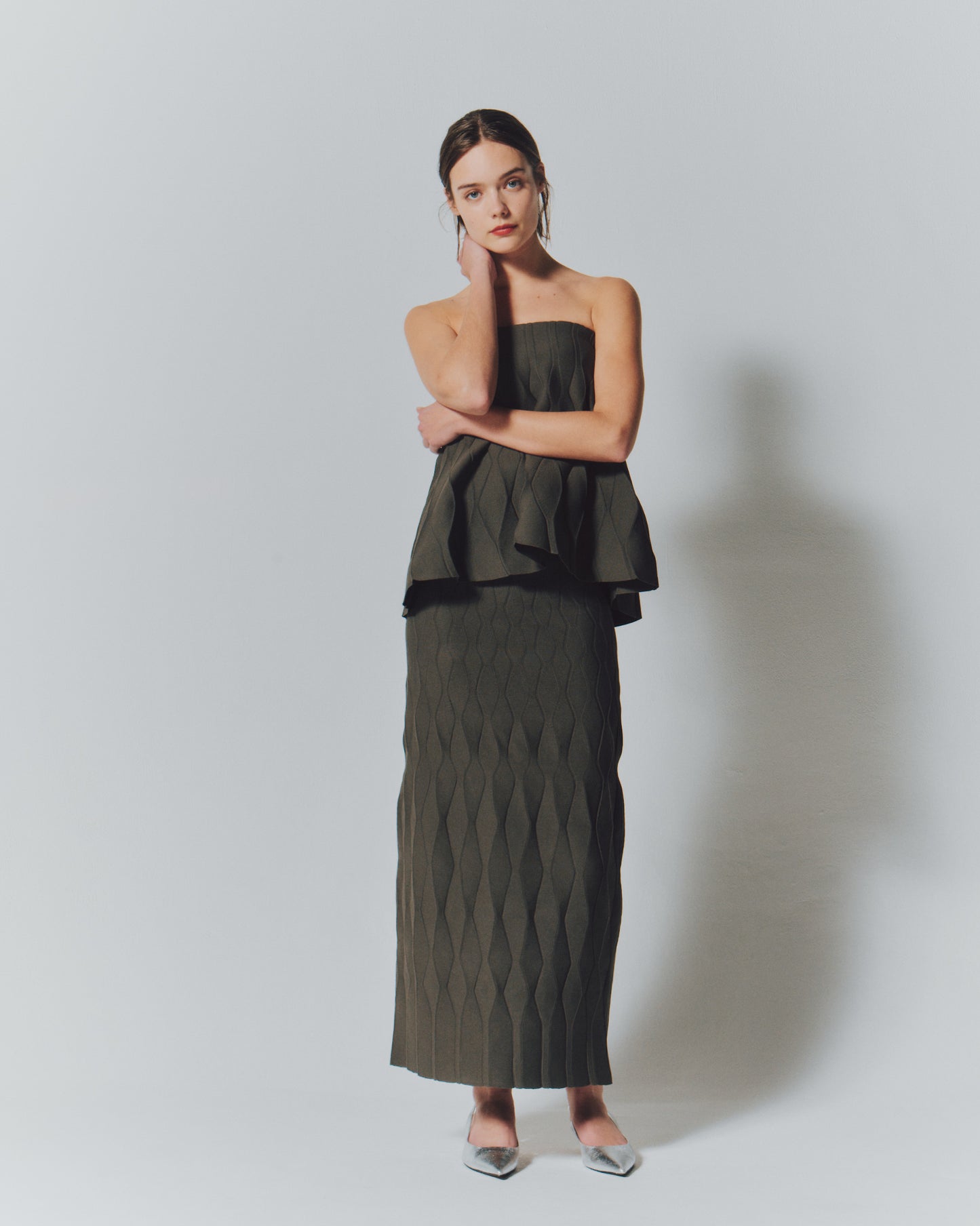 【予約商品】WAVE PATTERN FLAIR TOPS