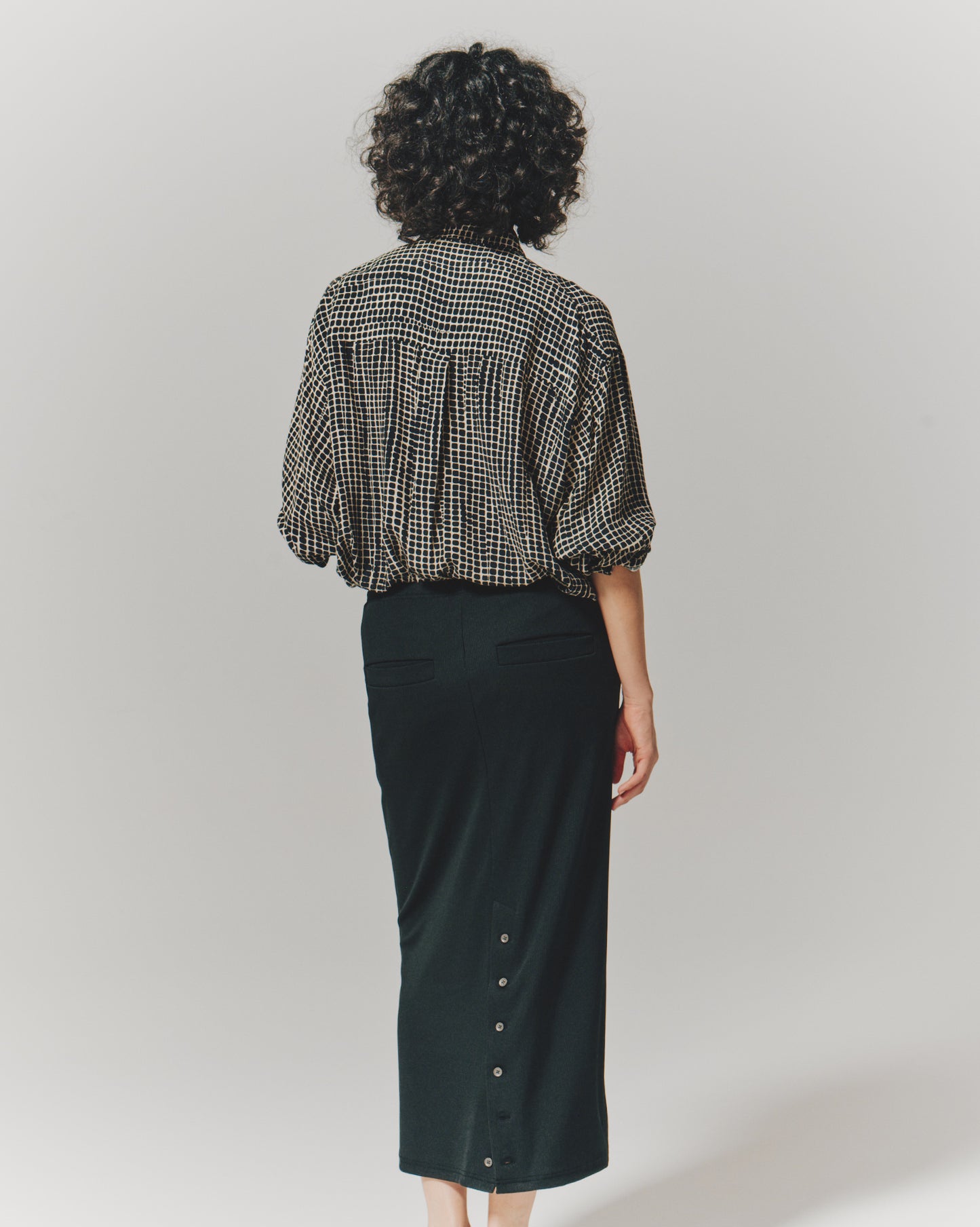 【予約商品】RYN PRT RIBBON SHIRTS