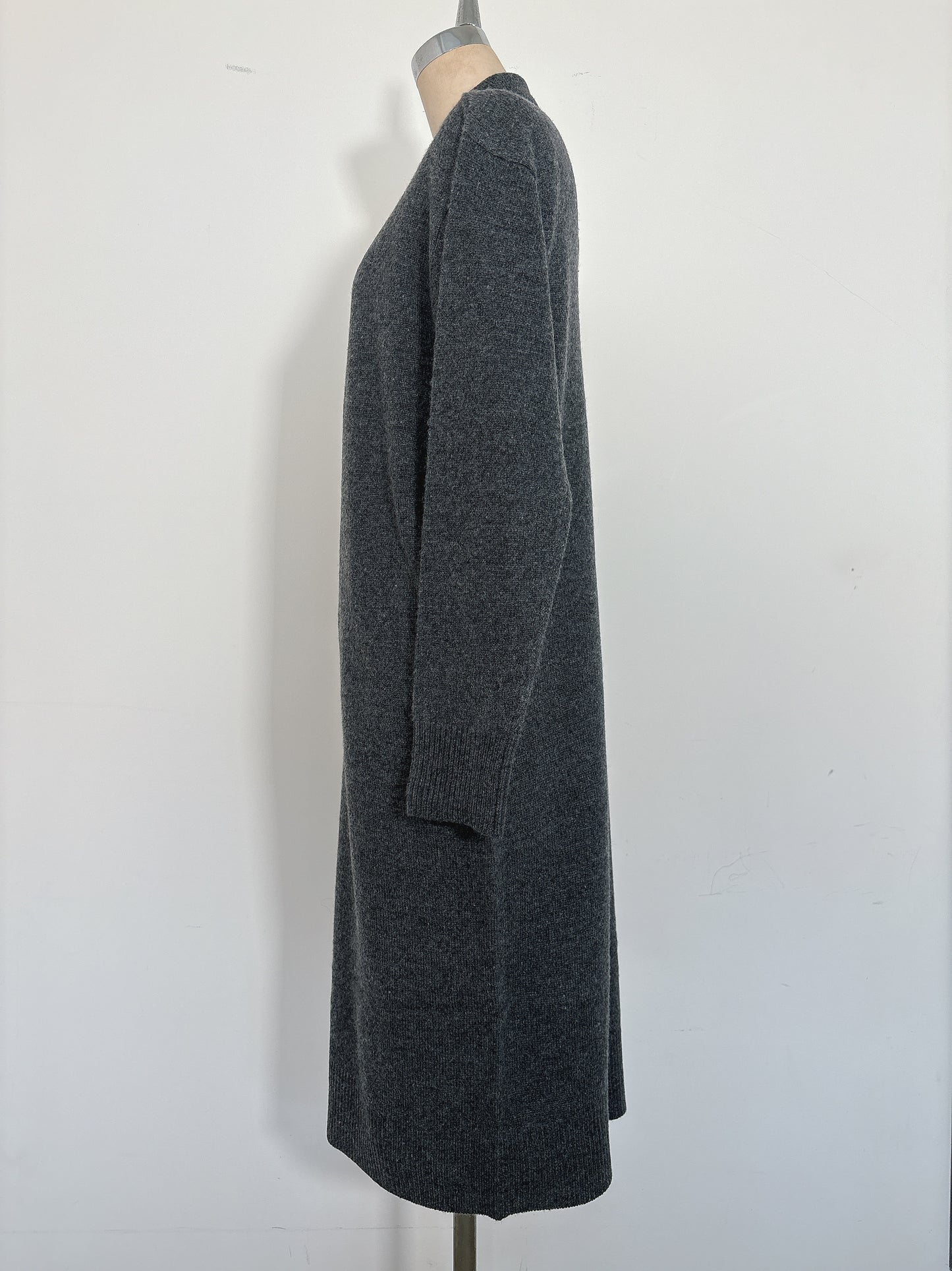 WOOL PEARL/B POLO DRESS