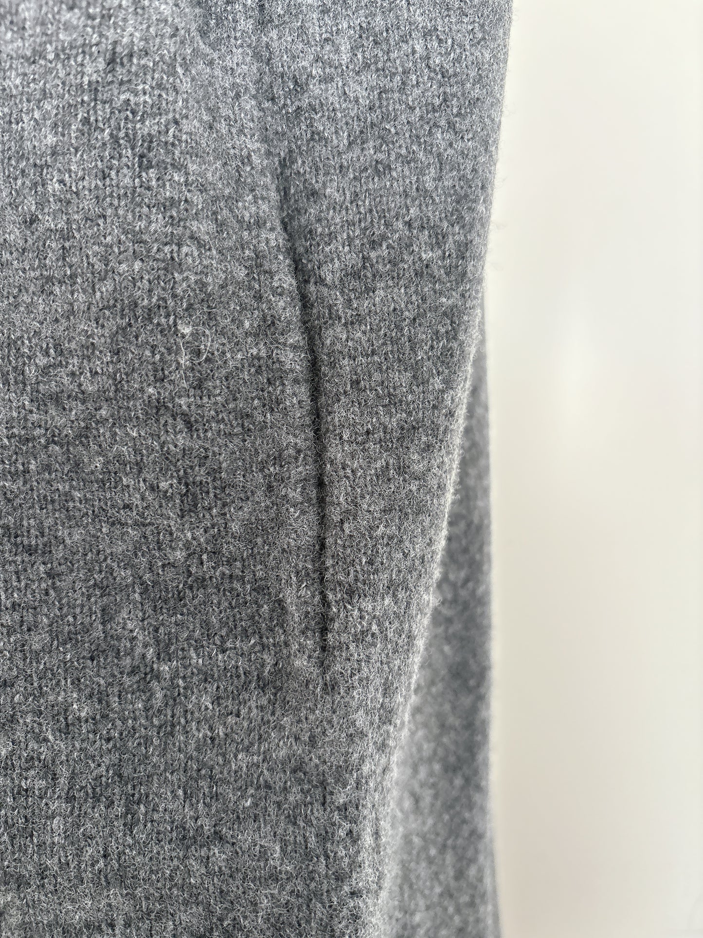 WOOL PEARL/B POLO DRESS