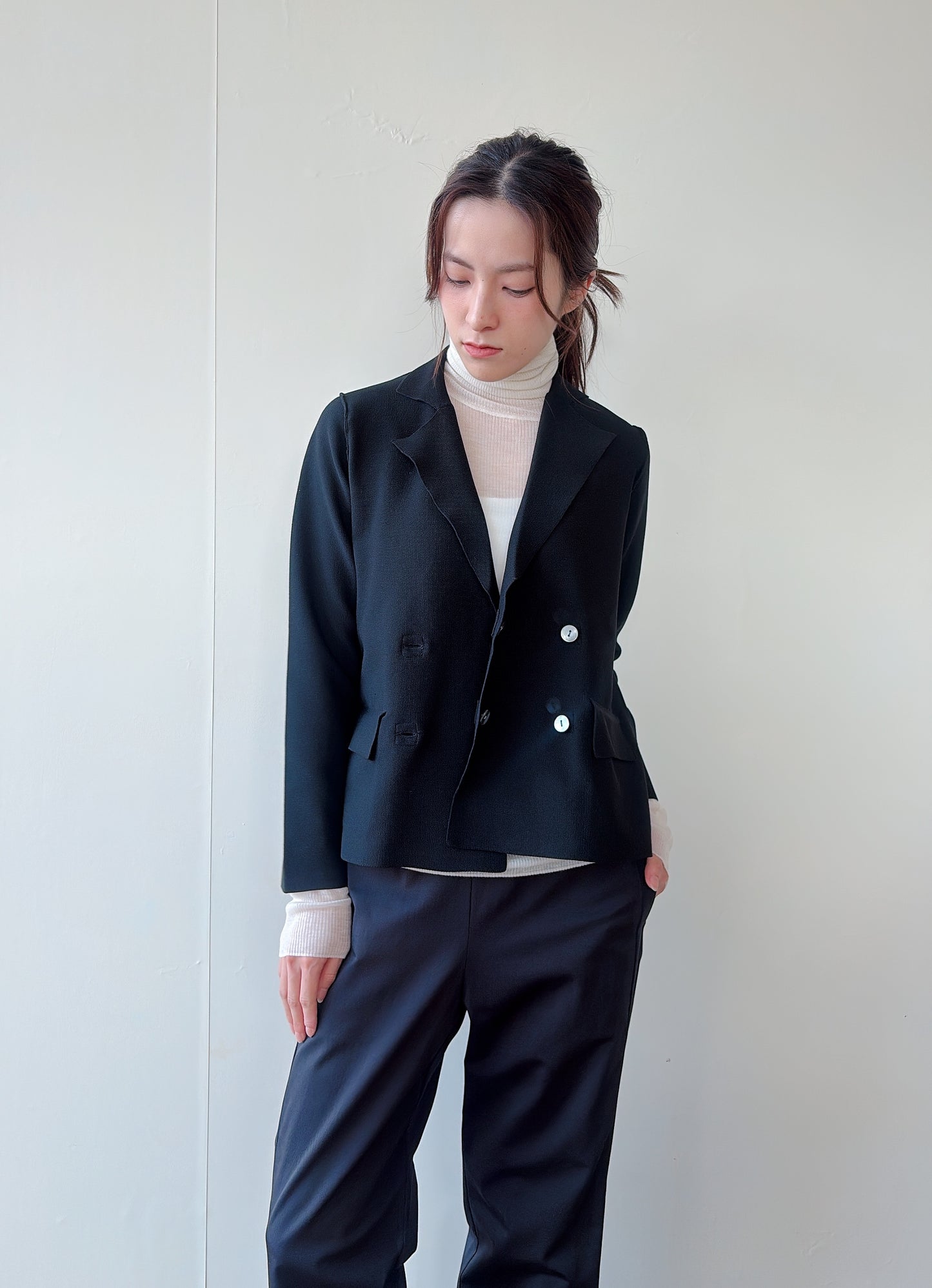 GARTER 4BW KNIT JACKET