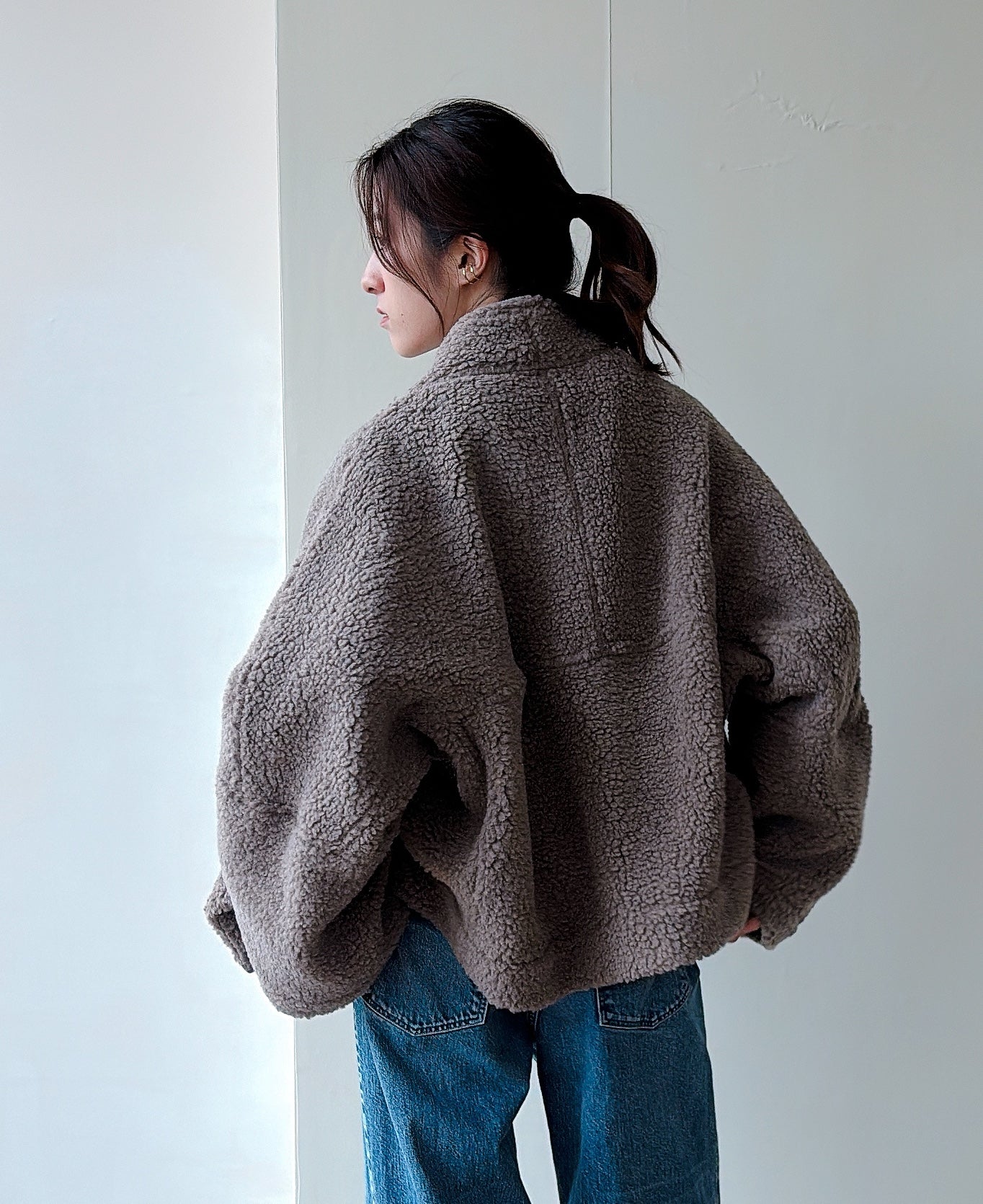 POODLE HI/N SHORT DOT COAT