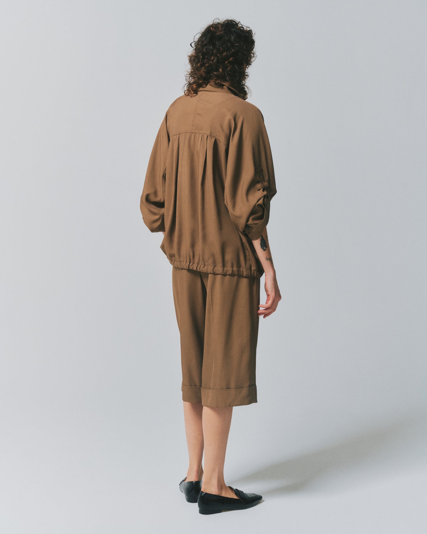 VIS TWILL 6BW SHORT BLOUSON