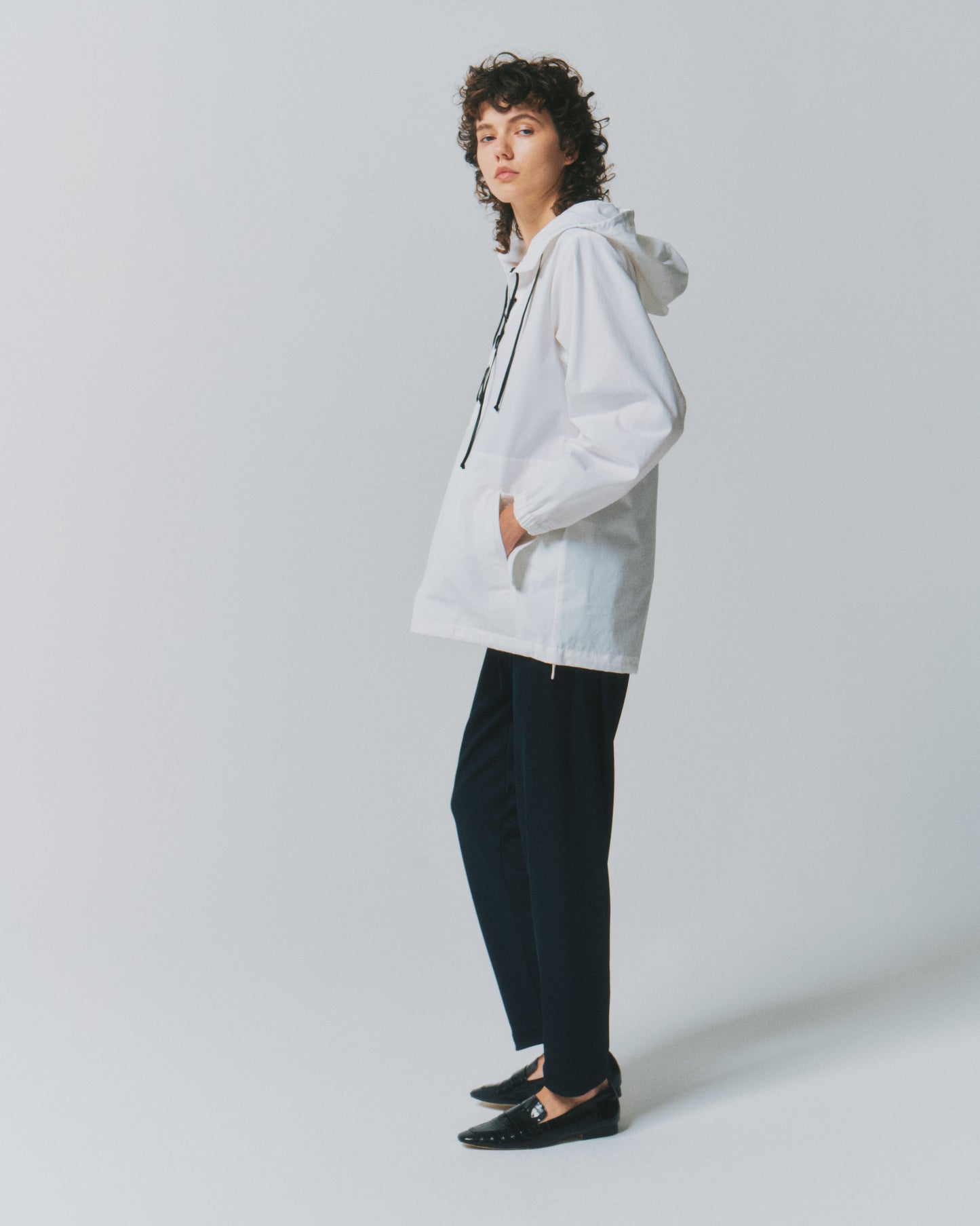 SEINE CANVAS LACE-UP BLOUSON