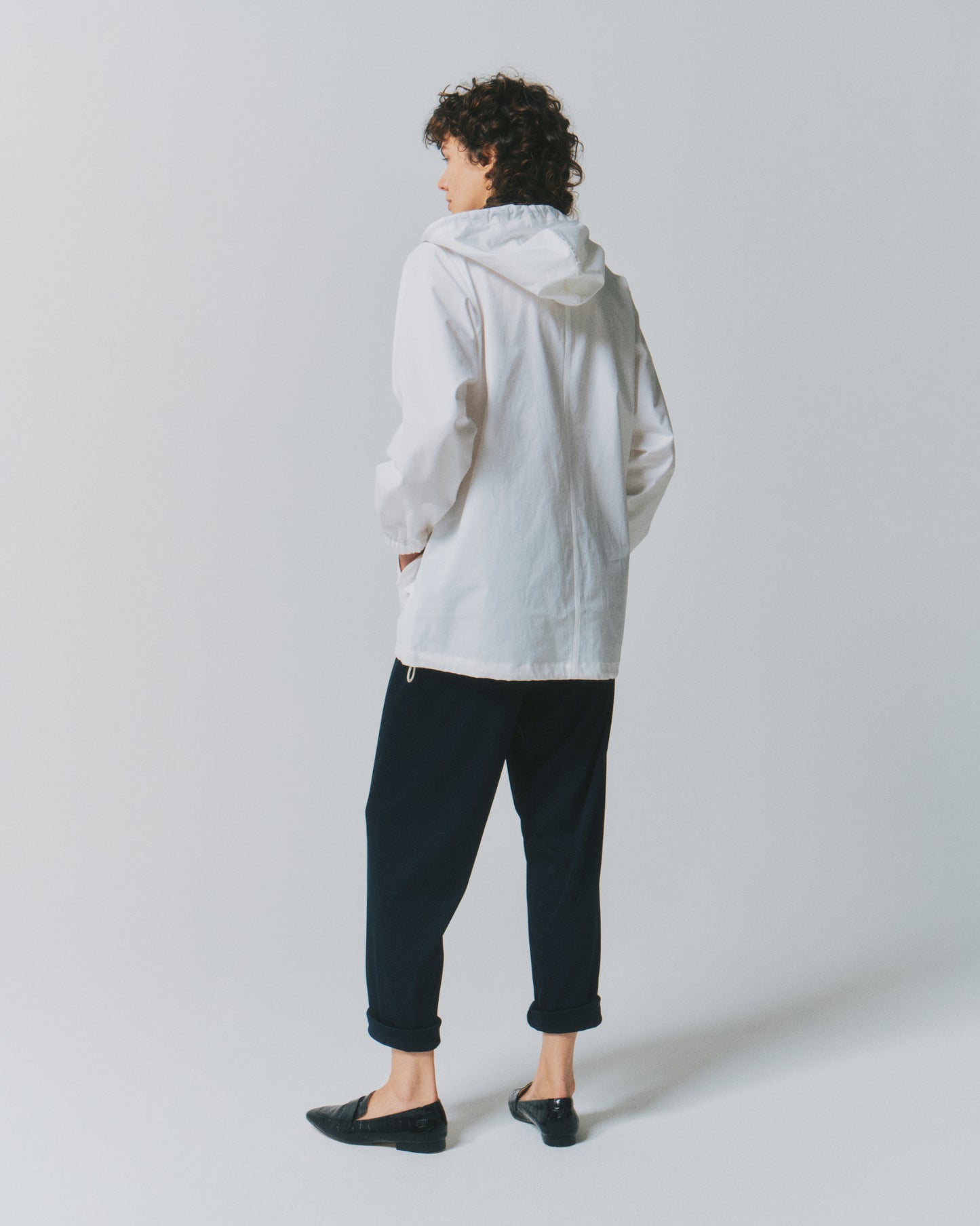 【LAST ONE】SEINE CANVAS LACE-UP BLOUSON