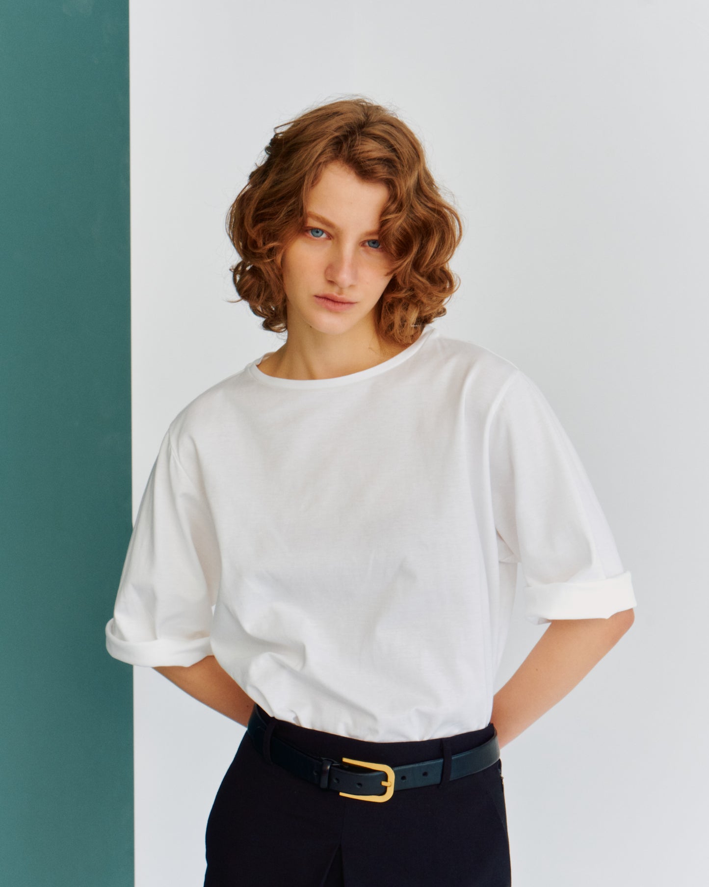 SUPIMA CO HALF/SLEEVE TOPS