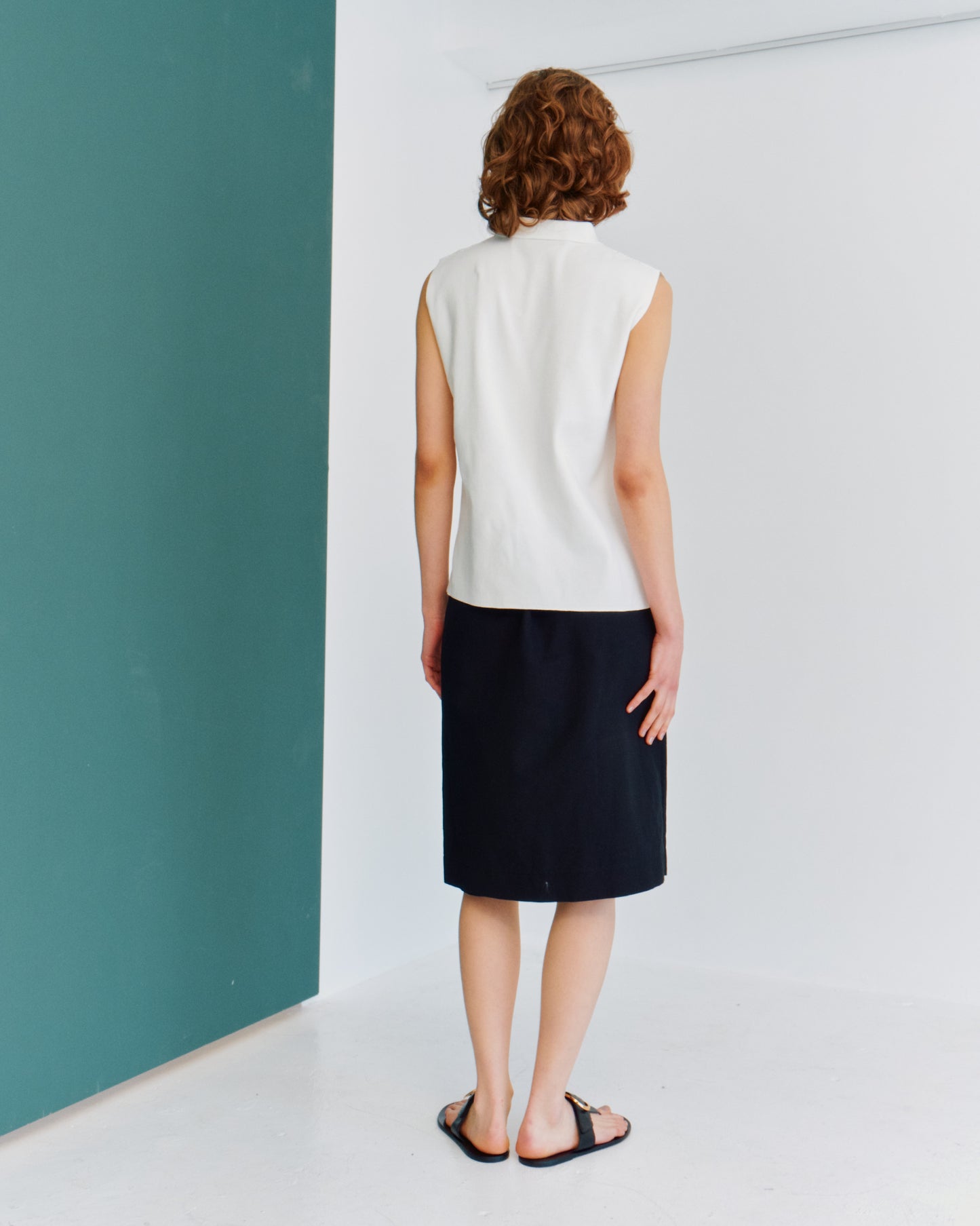 CO MESH THROUGH COLLAR TOPS