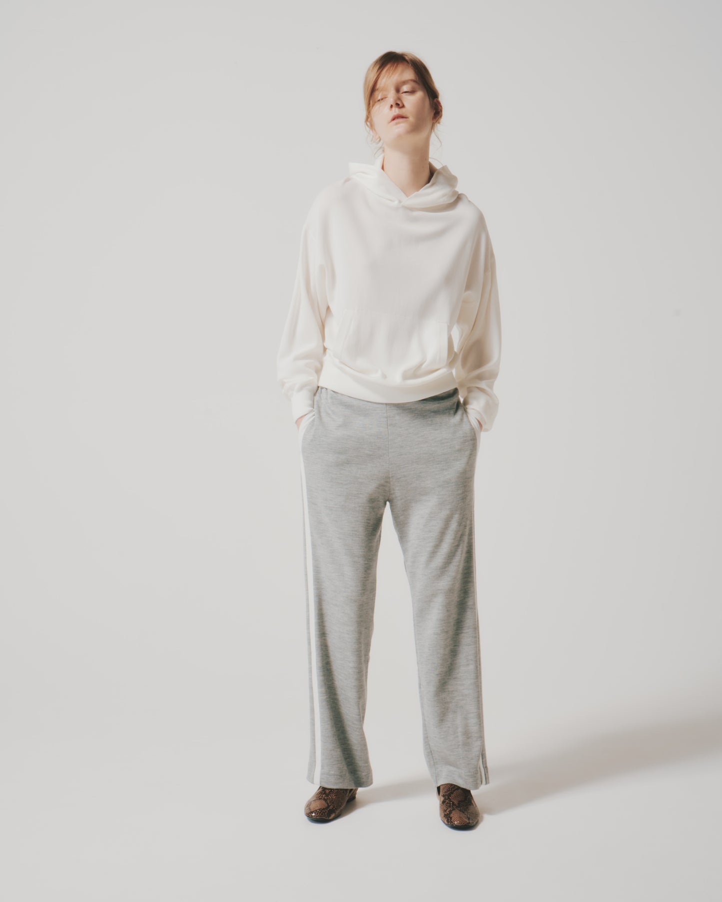MILLD WOOL SIDE/LINE PANTS