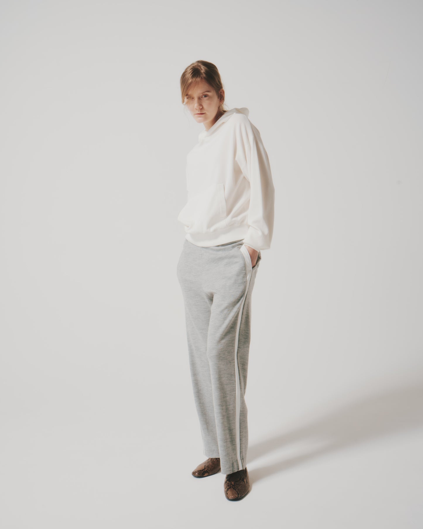 MILLD WOOL SIDE/LINE PANTS
