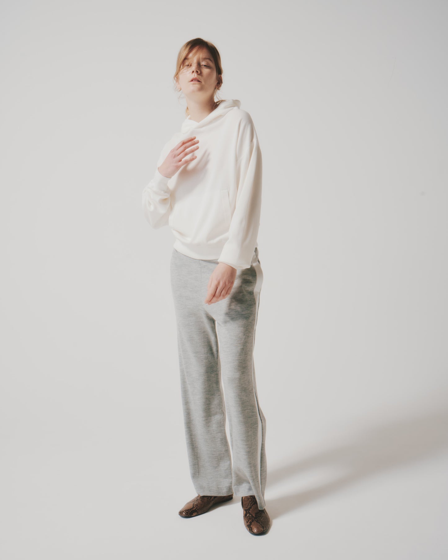 MILLD WOOL SIDE/LINE PANTS