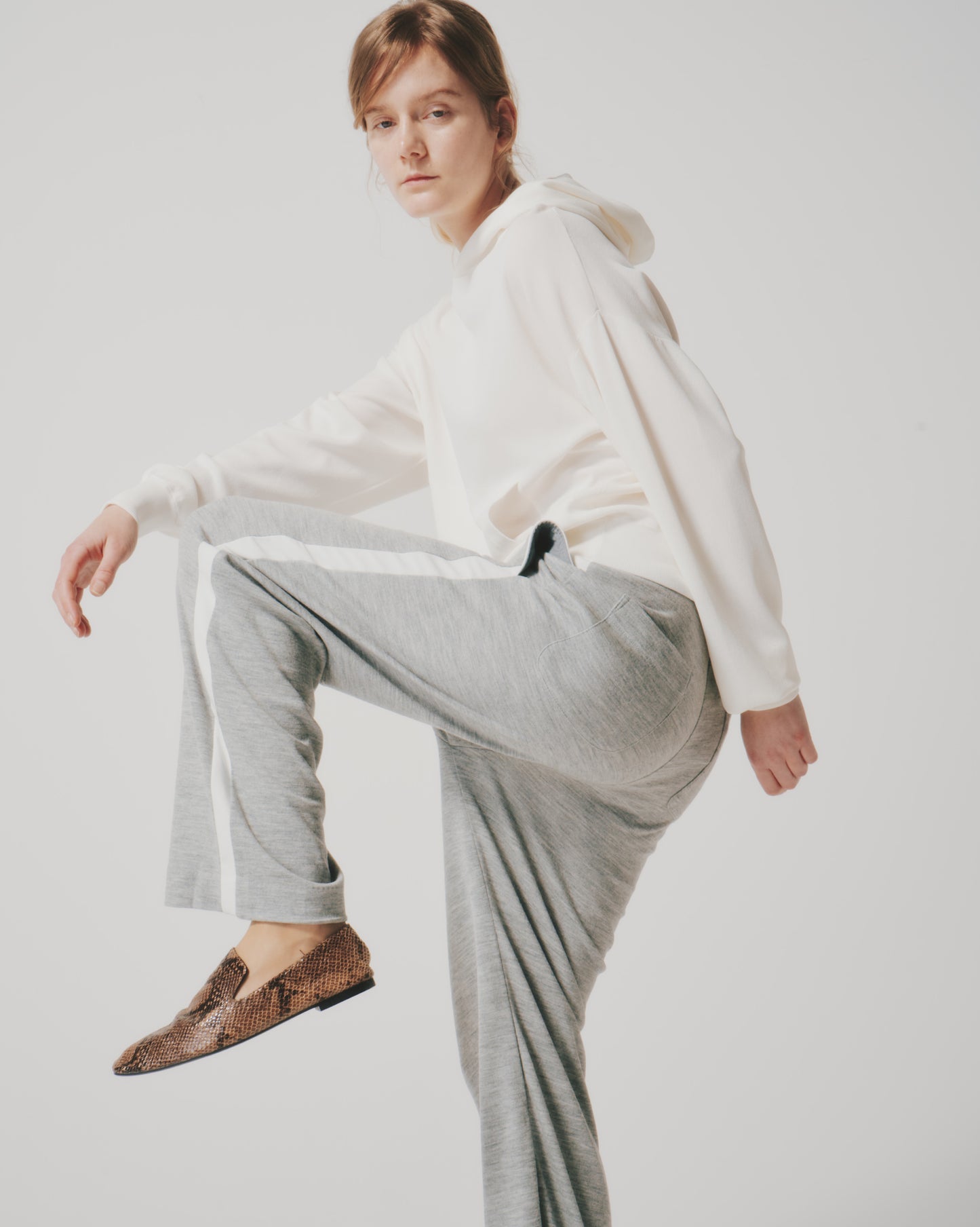 MILLD WOOL SIDE/LINE PANTS