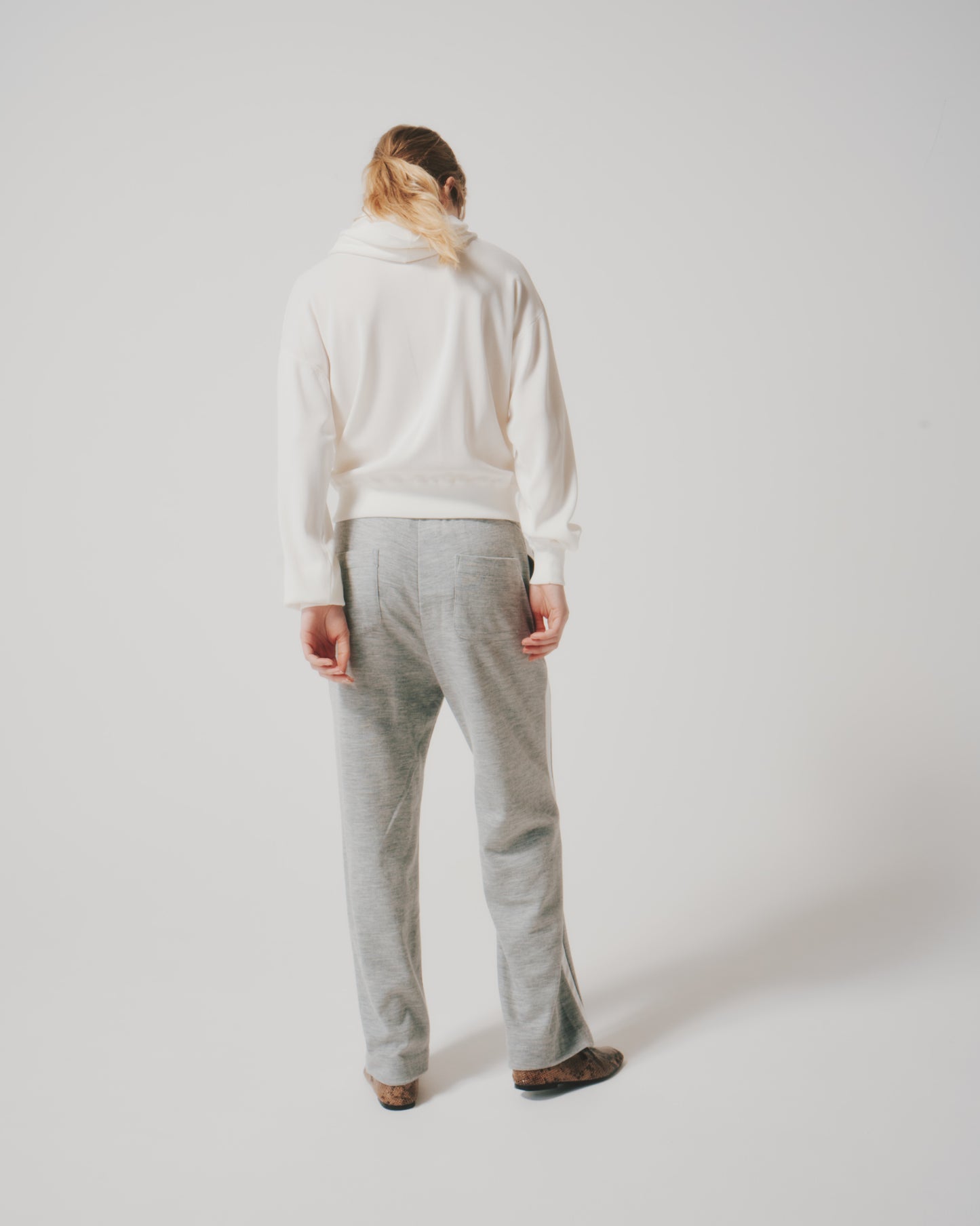 MILLD WOOL SIDE/LINE PANTS