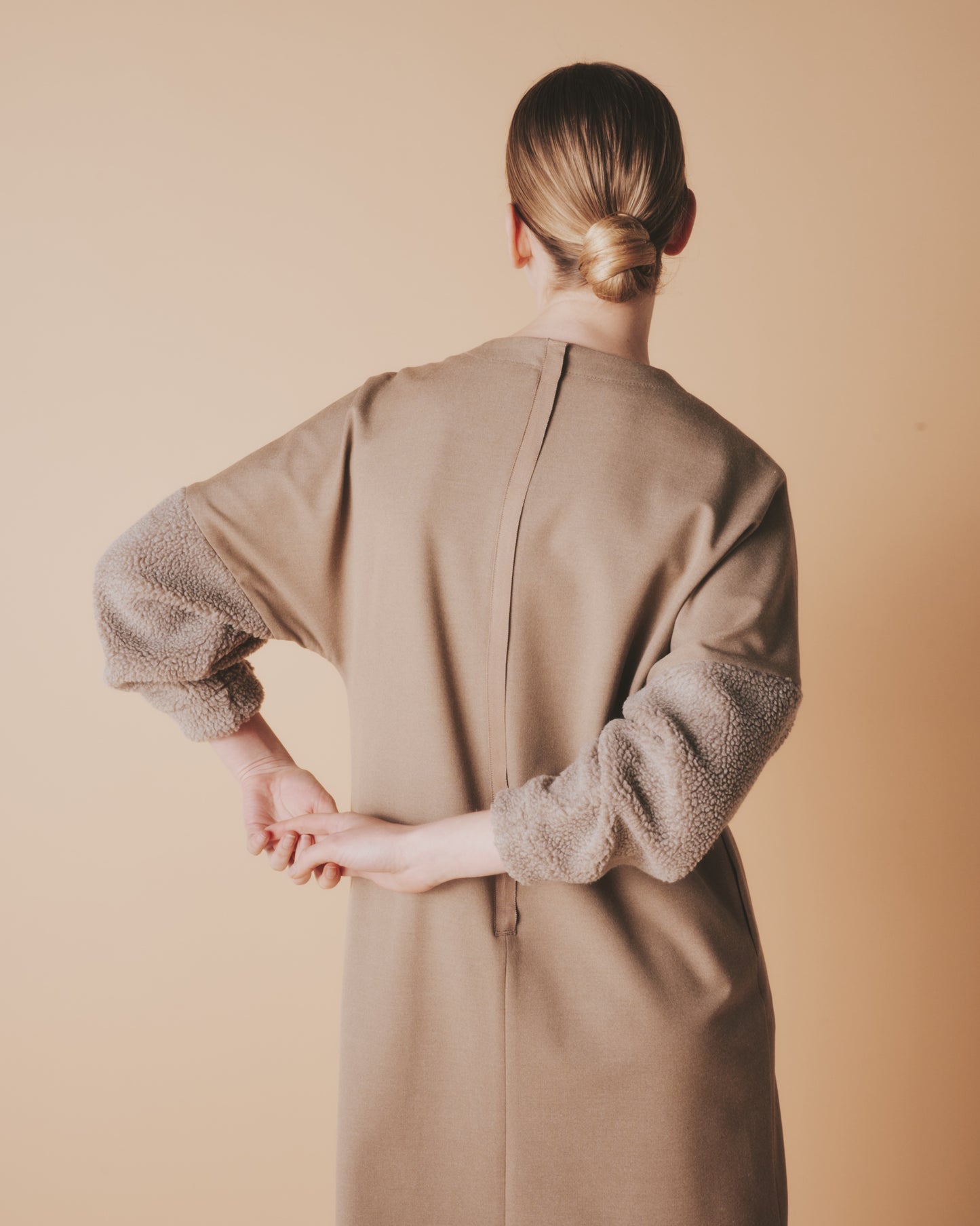 【予約商品】ST VENETIAN/W POODLE-SLV DRESS