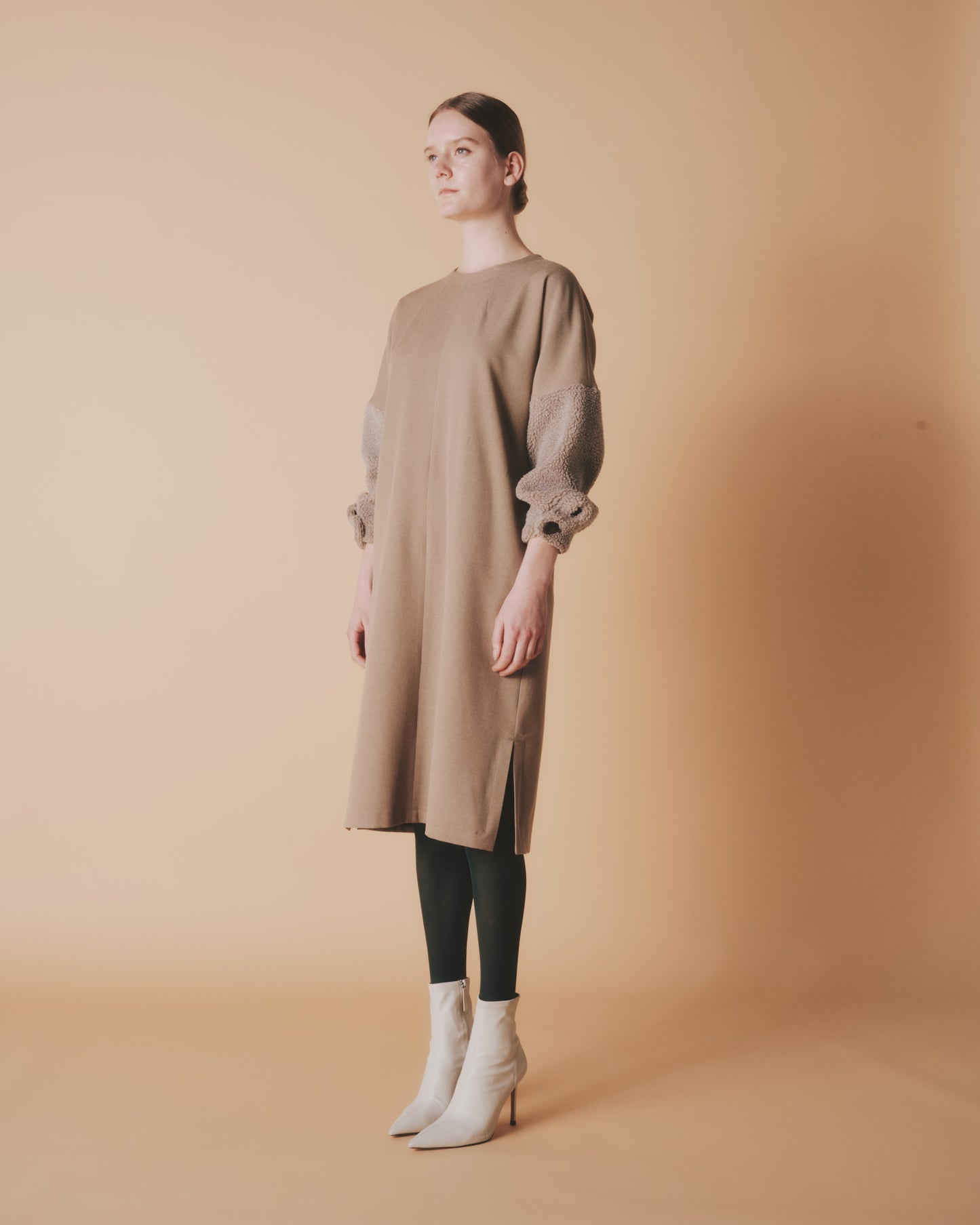 【予約商品】ST VENETIAN/W POODLE-SLV DRESS