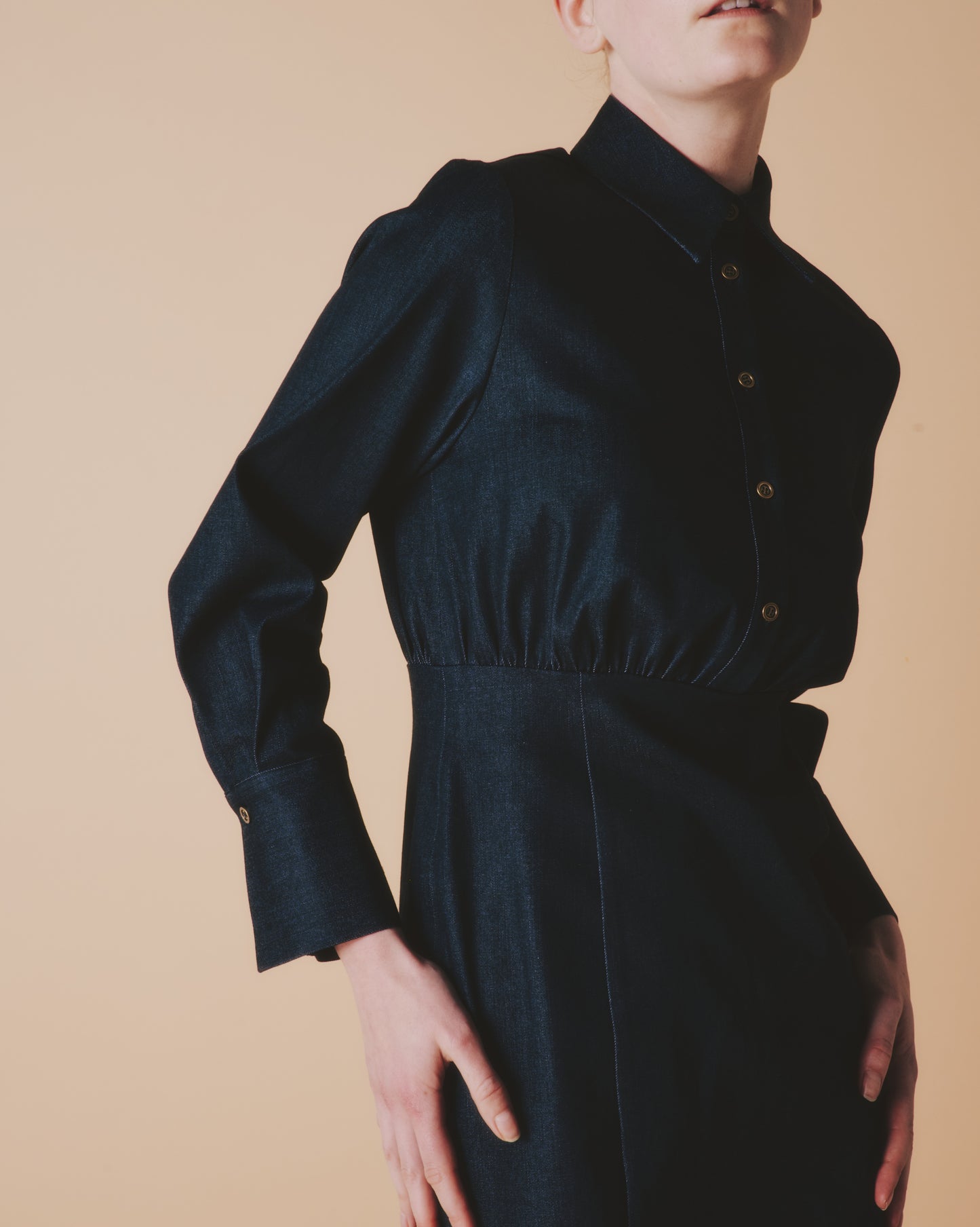 【予約商品】ST DENIM SHIRTS DRESS