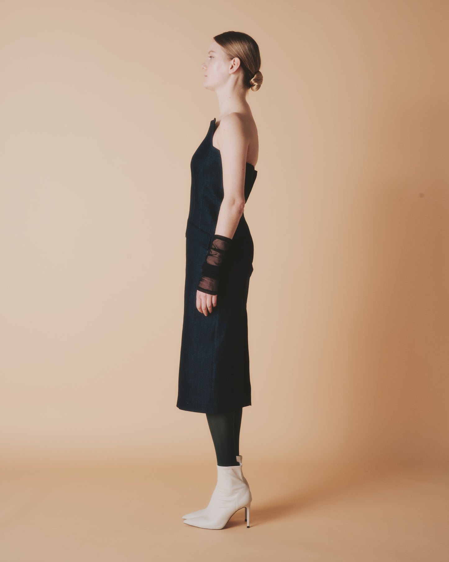 【予約商品】ST DENIM HI BARE DRESS