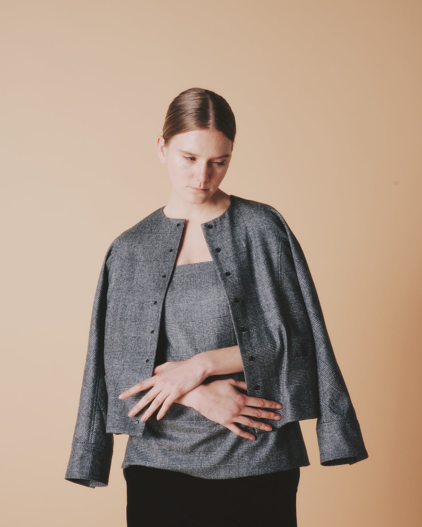 【予約商品】WOOL CASH BARE TOPS