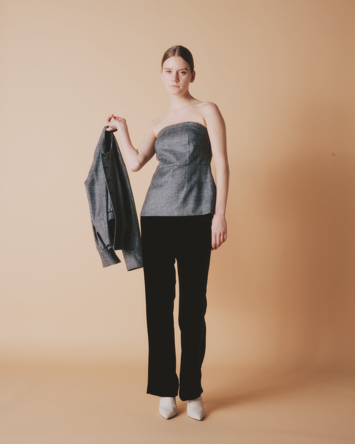 【予約商品】WOOL CASH BARE TOPS