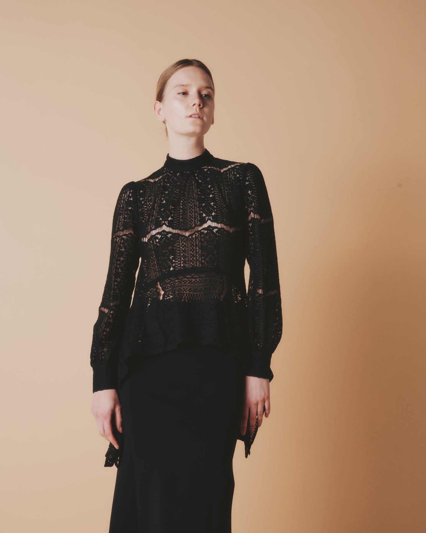 【予約商品】COTTON CORD LACE DRAPE TOPS