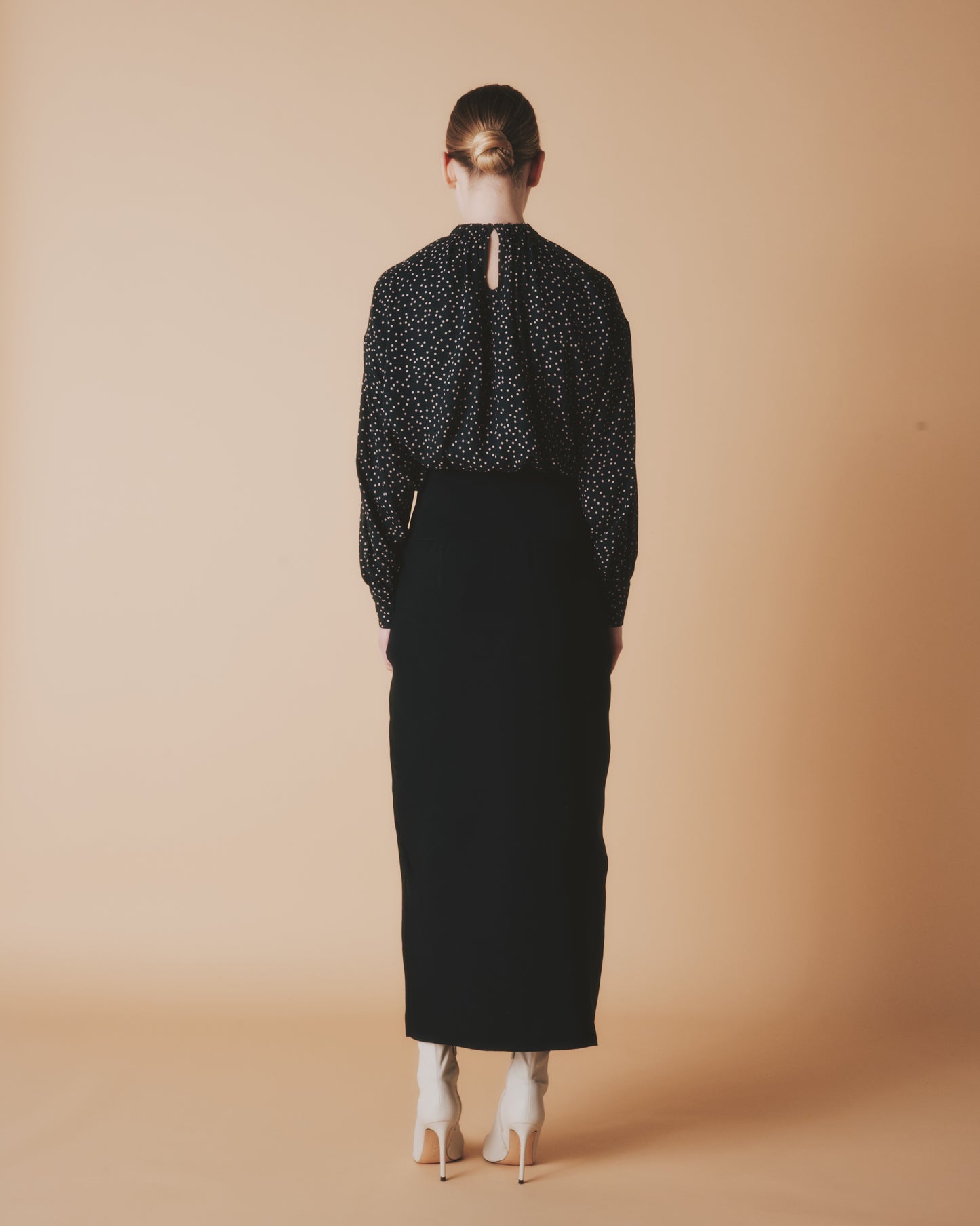 【予約商品】GARTER RIB ZIP UP SKIRT