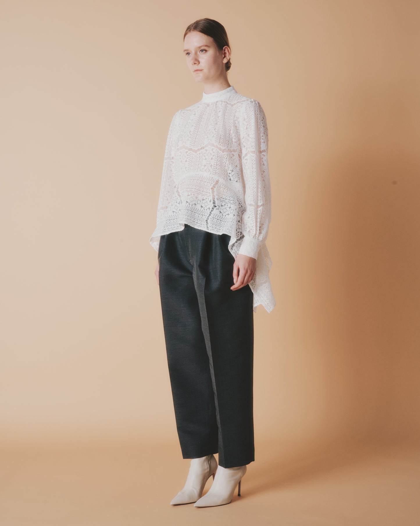 【予約商品】COTTON CORD LACE DRAPE TOPS