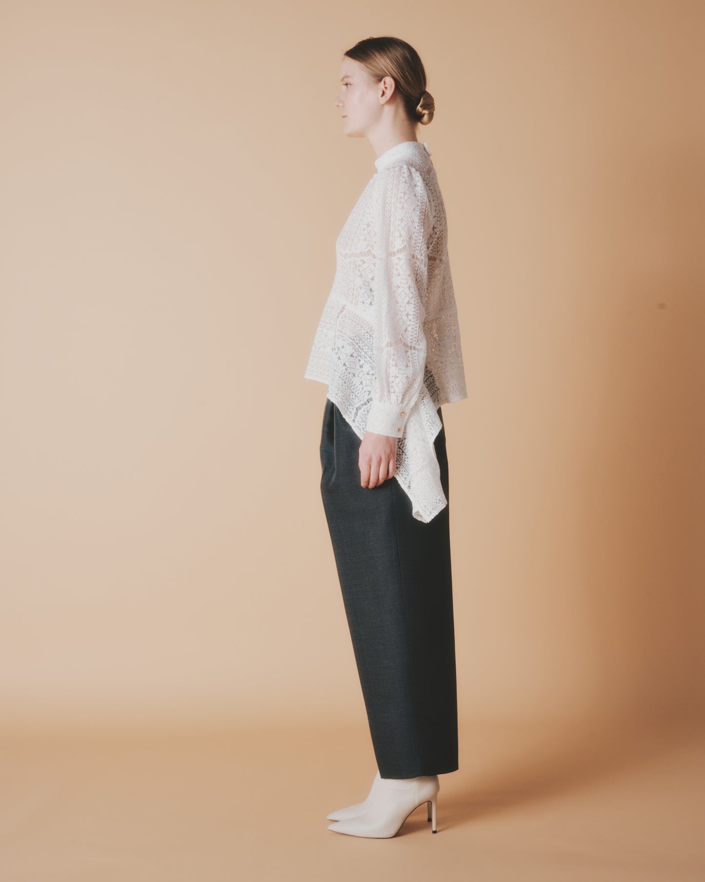 【予約商品】COTTON CORD LACE DRAPE TOPS