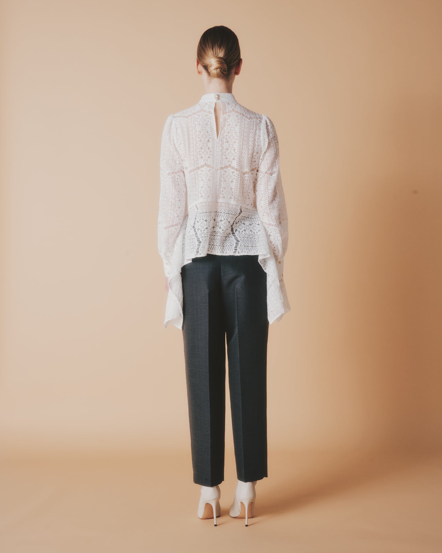 【予約商品】COTTON CORD LACE DRAPE TOPS