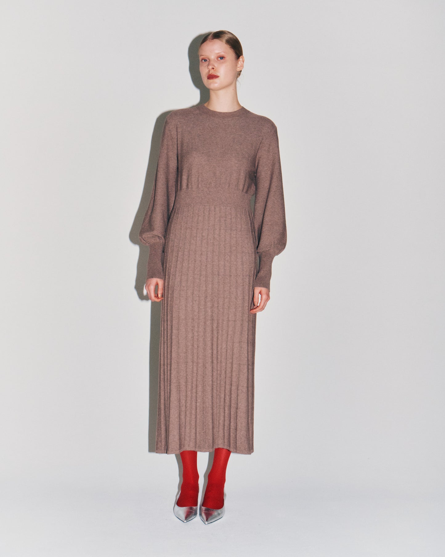 GARTER PLEATS BIG/S DRESS