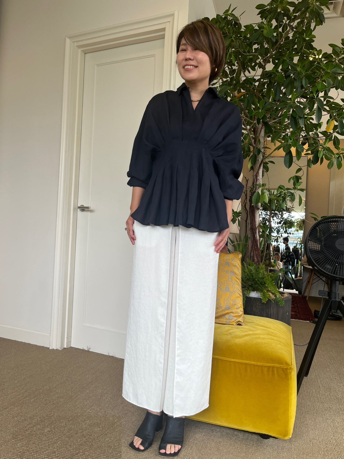 TRI/PL ROLLED PANTS