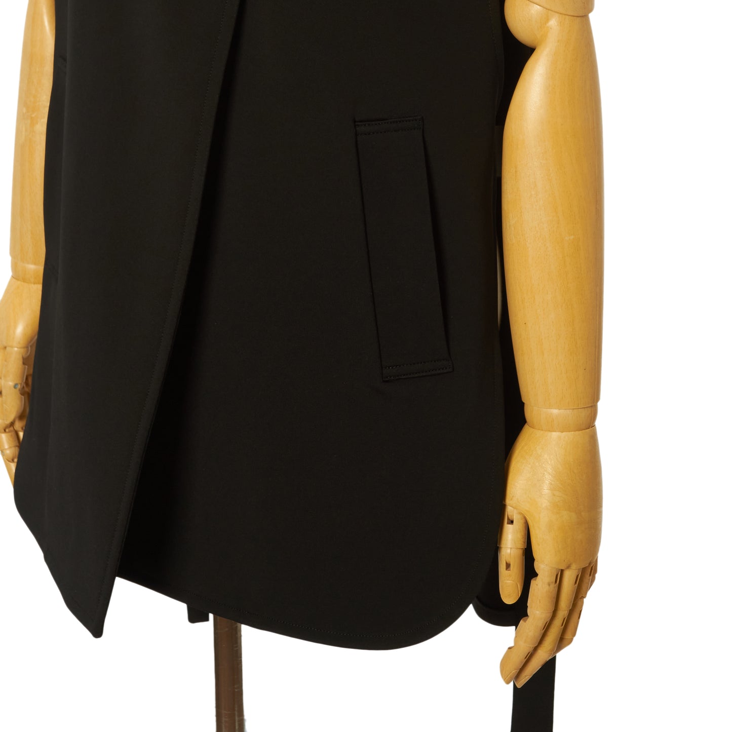 CAMELLIA RIB BELTED GILET