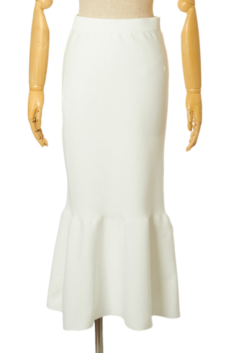 CO GARTER HEM PEPLUM SKIRT