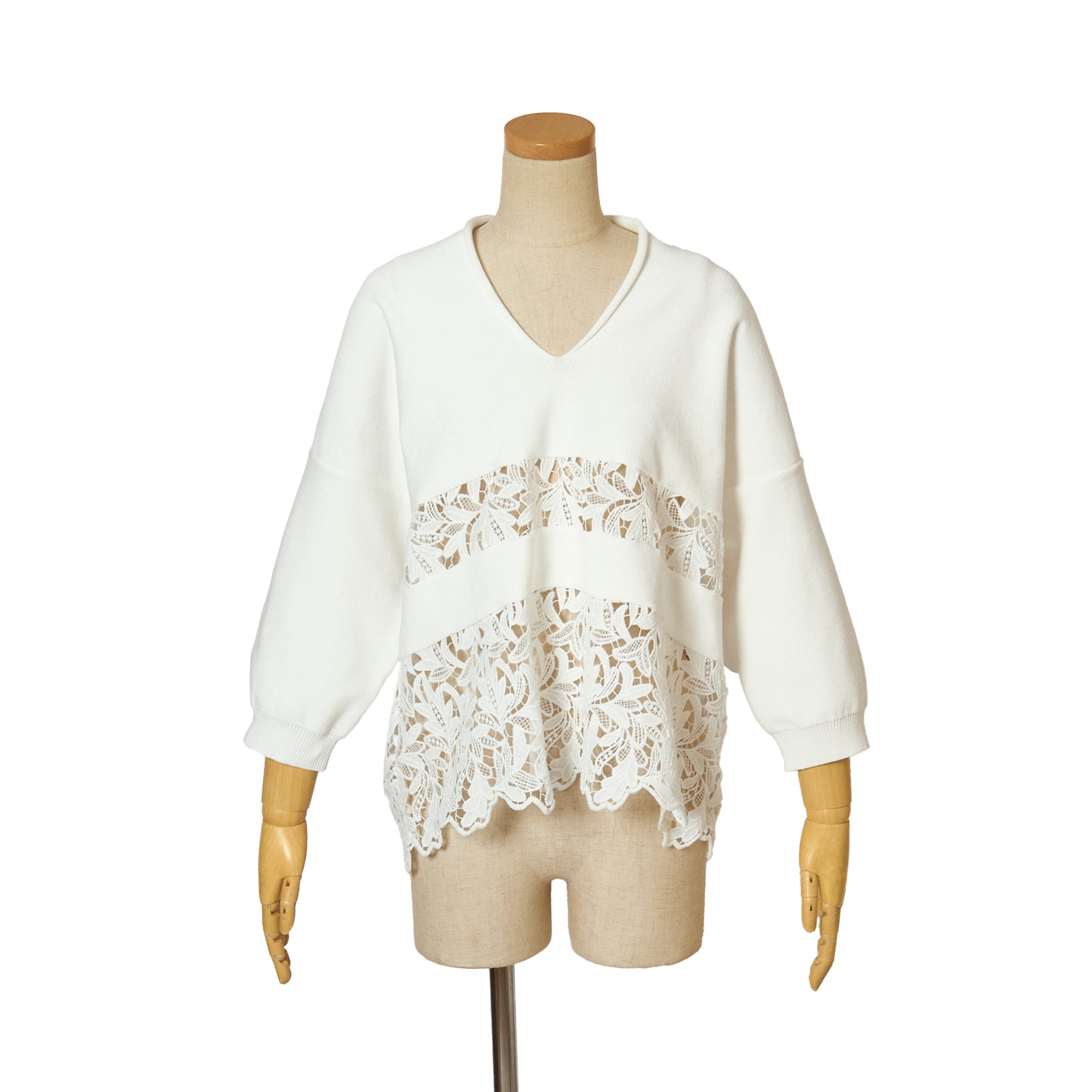 CHEMICAL LACE DRAPE TOPS
