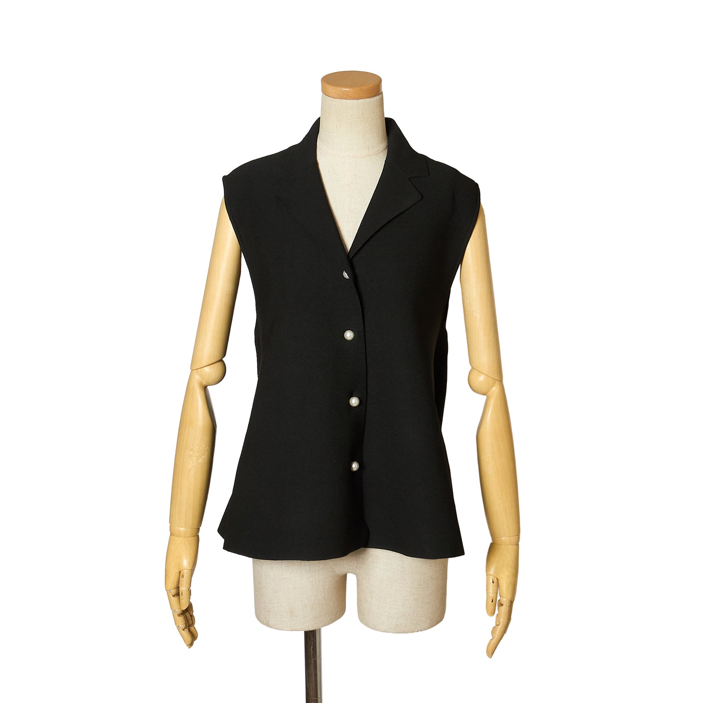 H/MILANORIB PEARL/B GILET