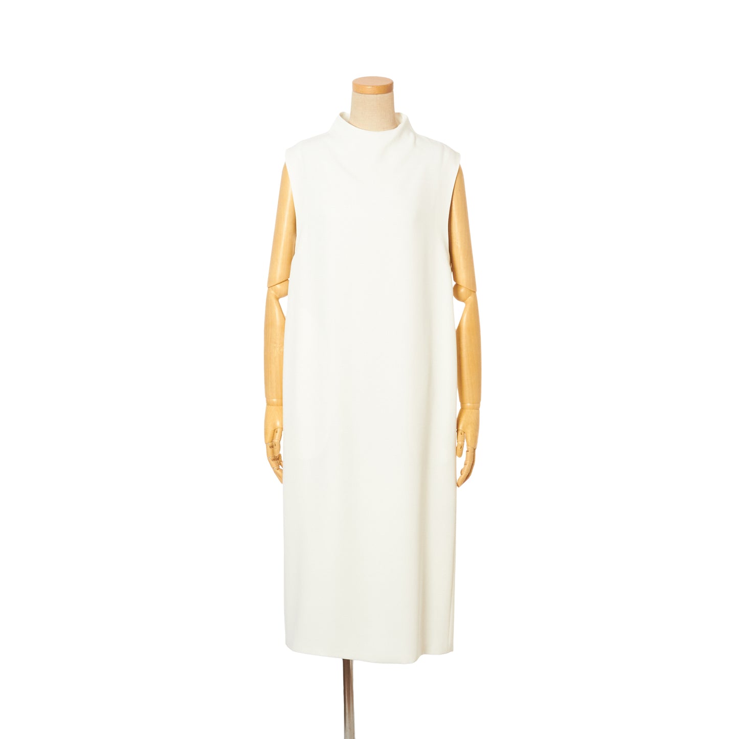 MAT SATIN DRAPE/N NS DRESS