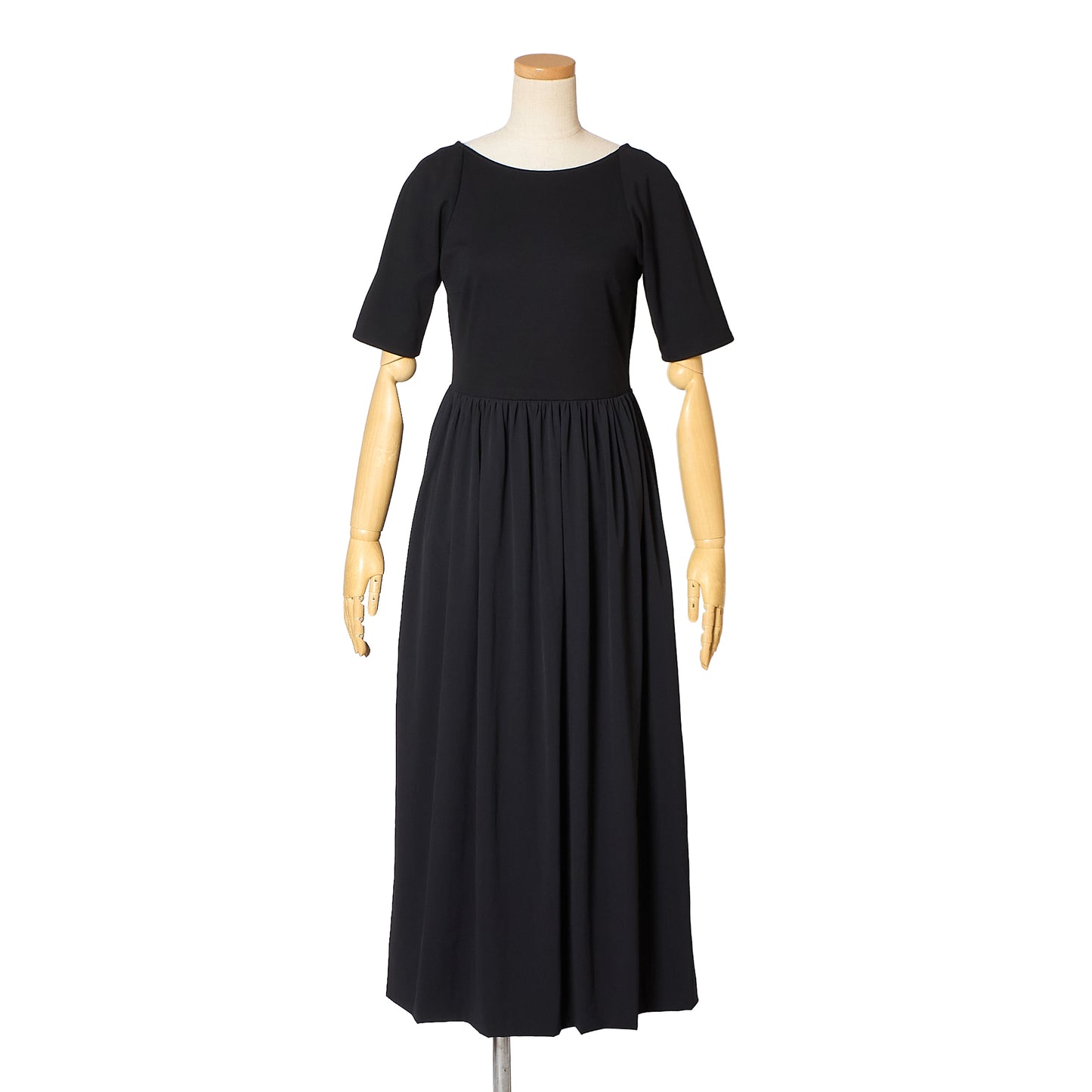 JRSY COMBI GATHER DRESS