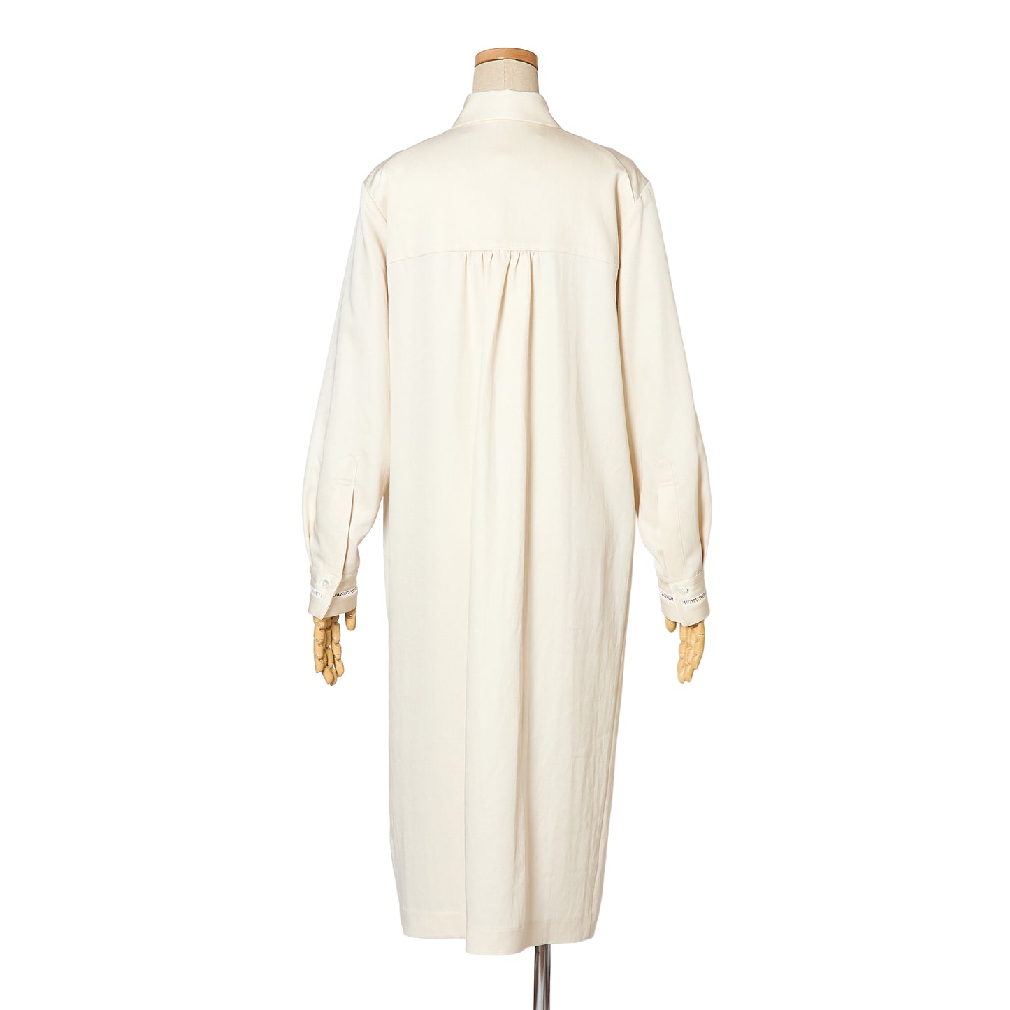 TRI/TWILL COMBI LACE DRESS
