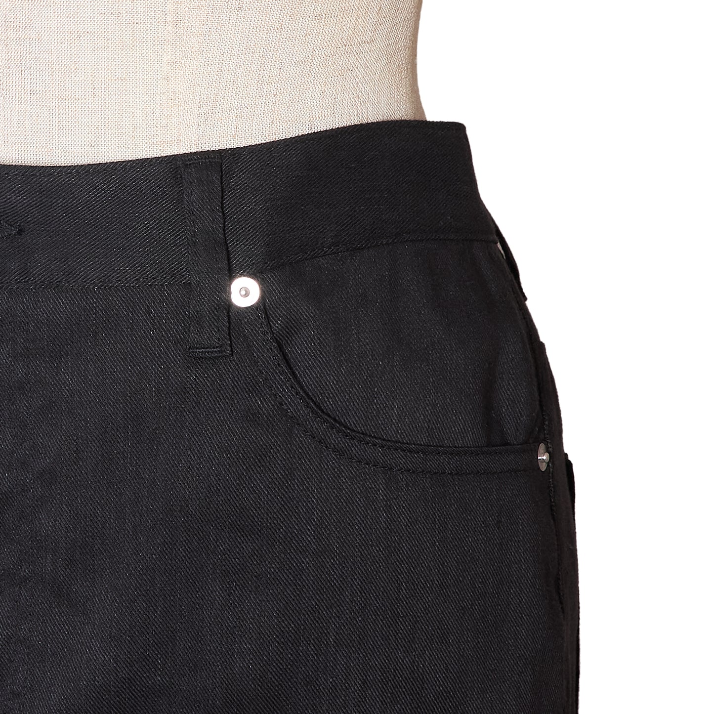 ST DENIM F/SLIT TIGHT SKIRT