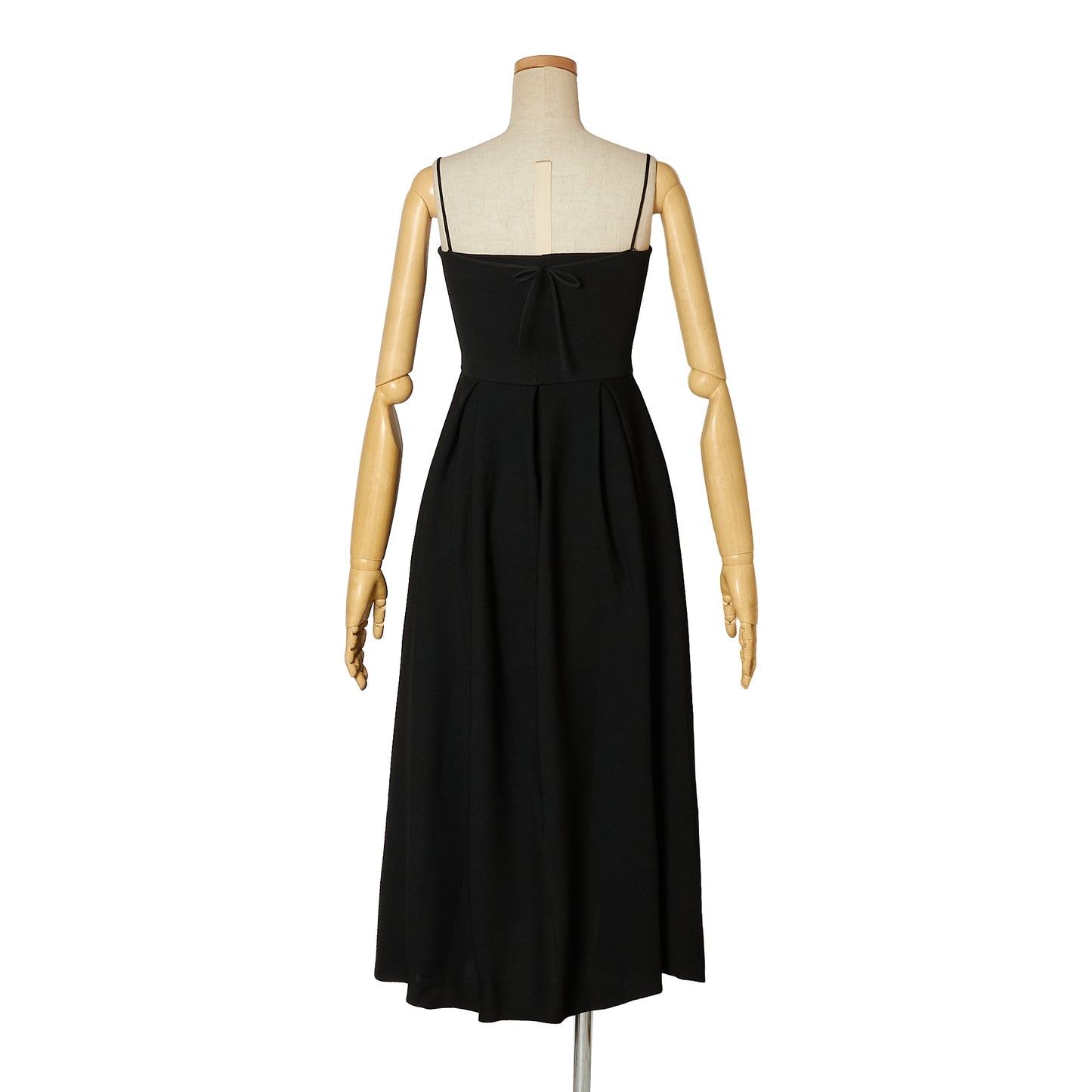 AIR YARN GARTER BARE DRESS
