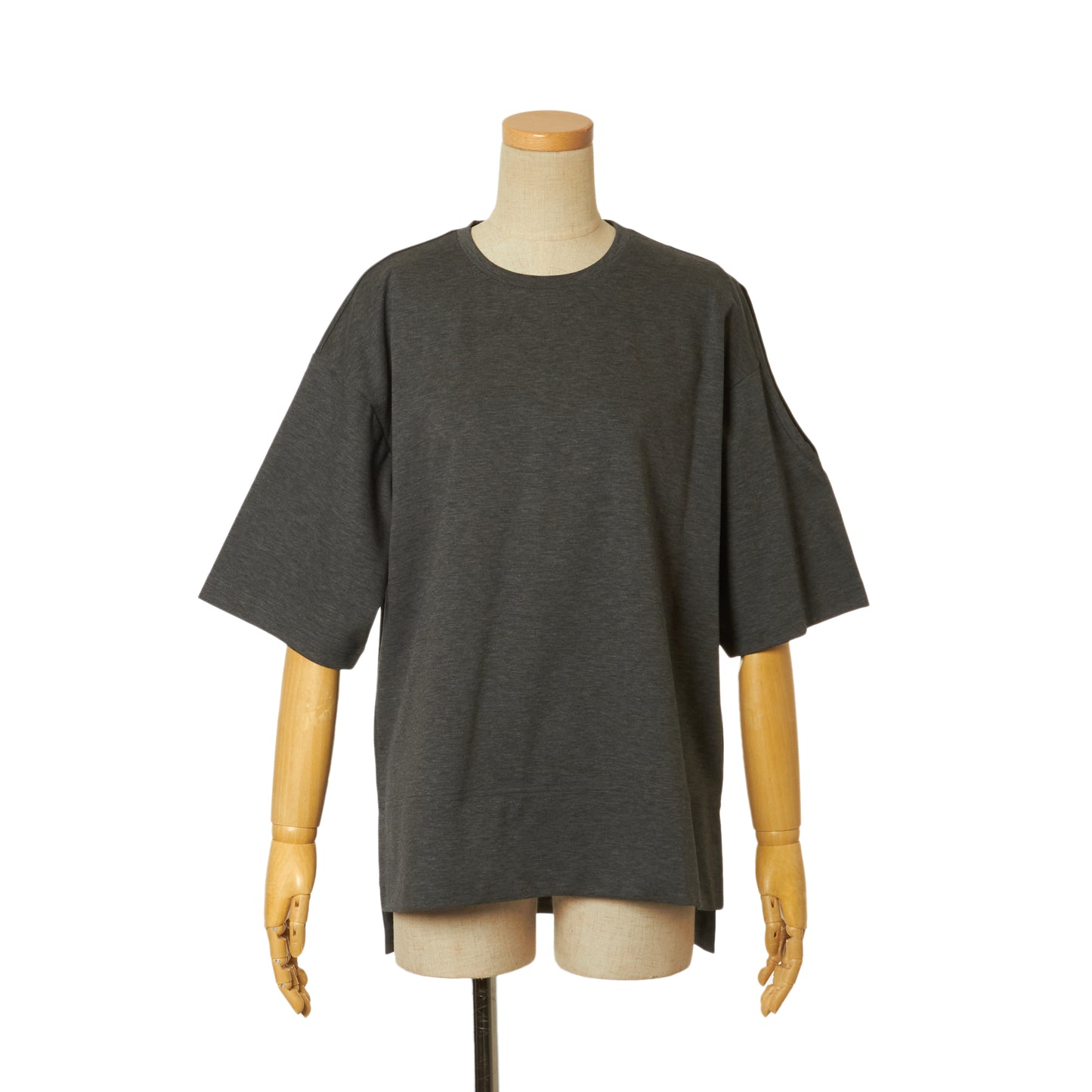 【送料無料】SUPIMA CO SHOULDER/SLIT TOPS