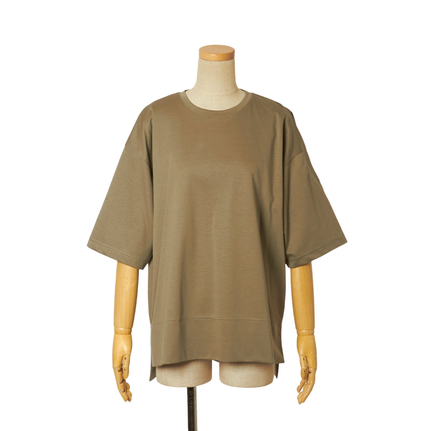 【送料無料】SUPIMA CO SHOULDER/SLIT TOPS