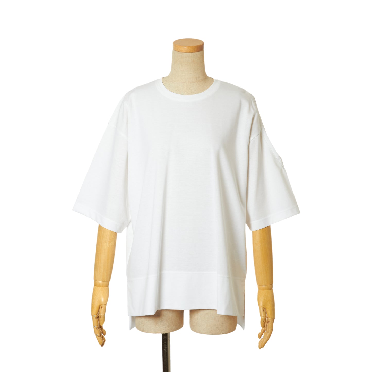 【送料無料】SUPIMA CO SHOULDER/SLIT TOPS