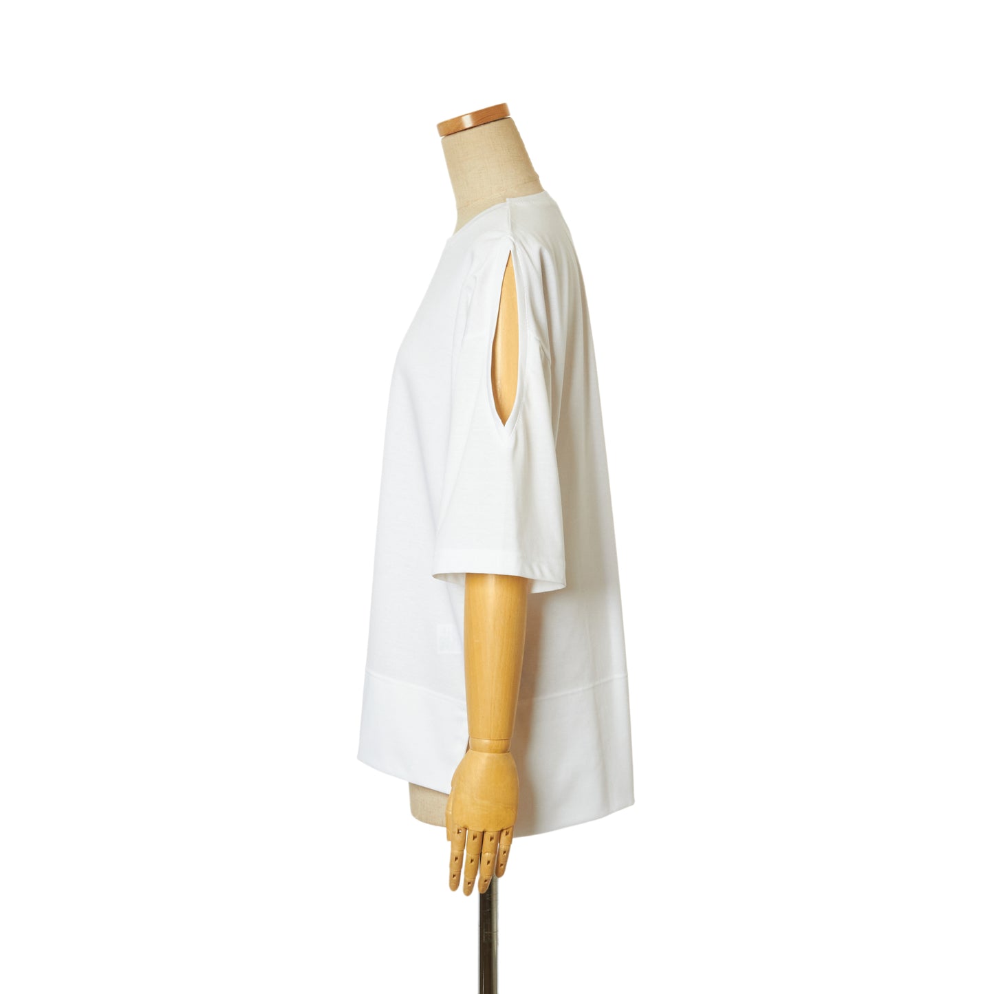 【送料無料】SUPIMA CO SHOULDER/SLIT TOPS